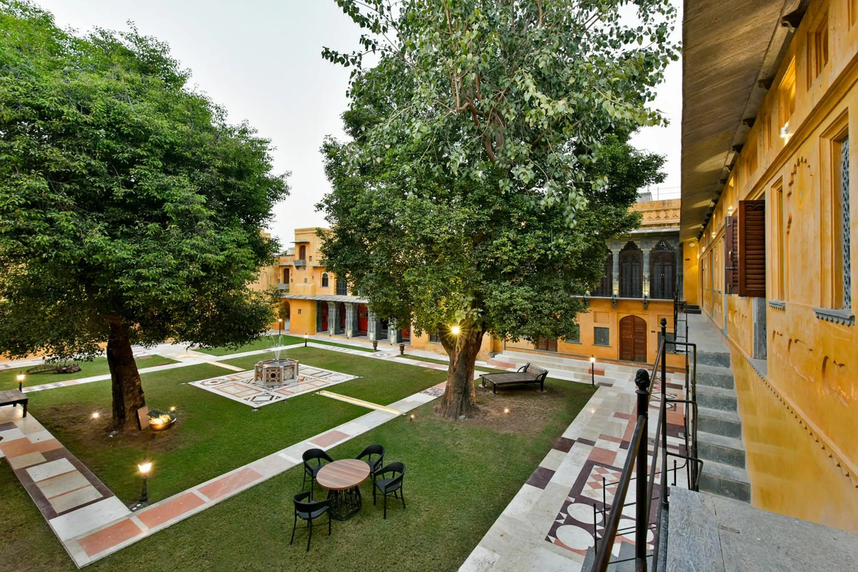 Garden in Gogunda Palace