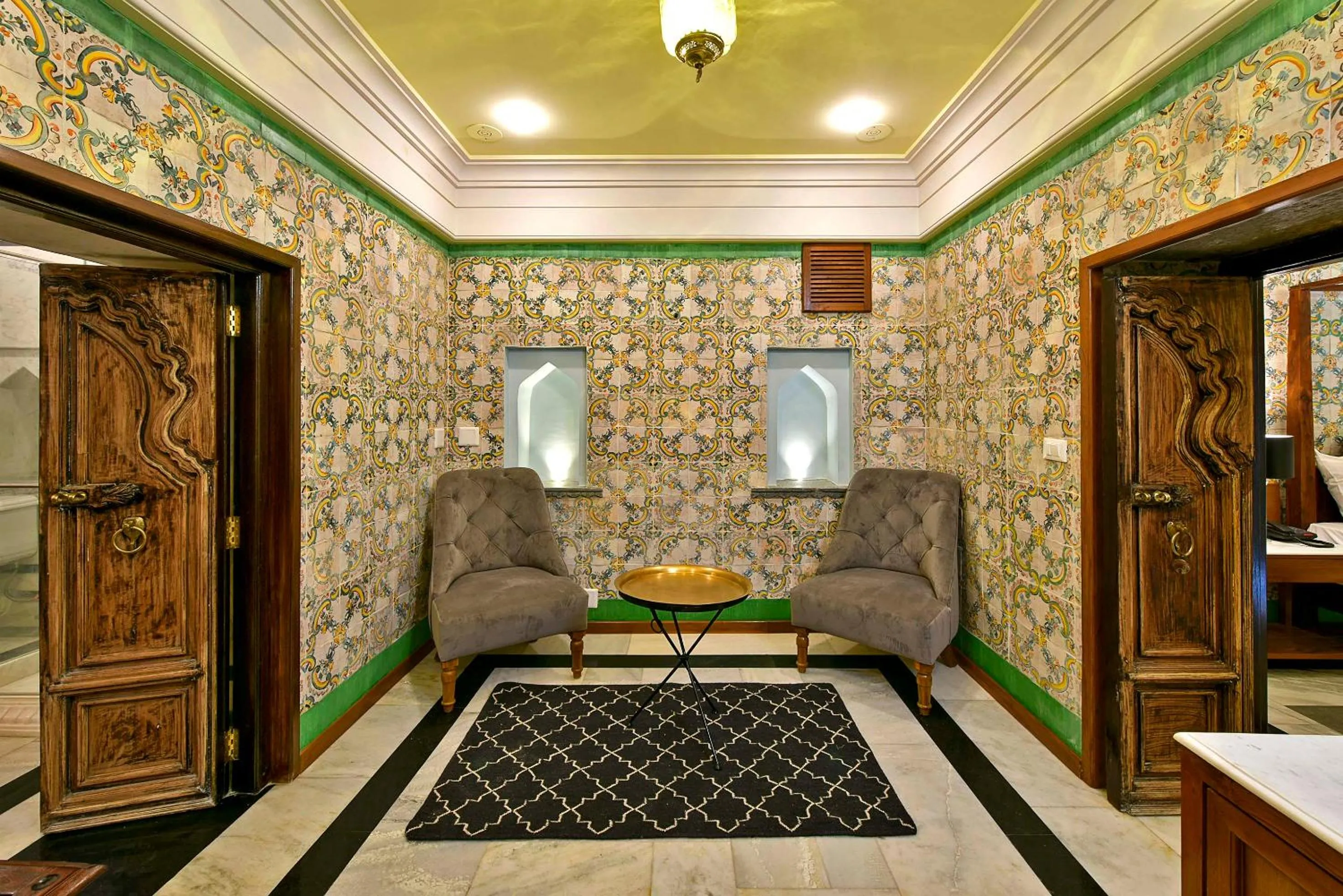 Seating area in Gogunda Palace