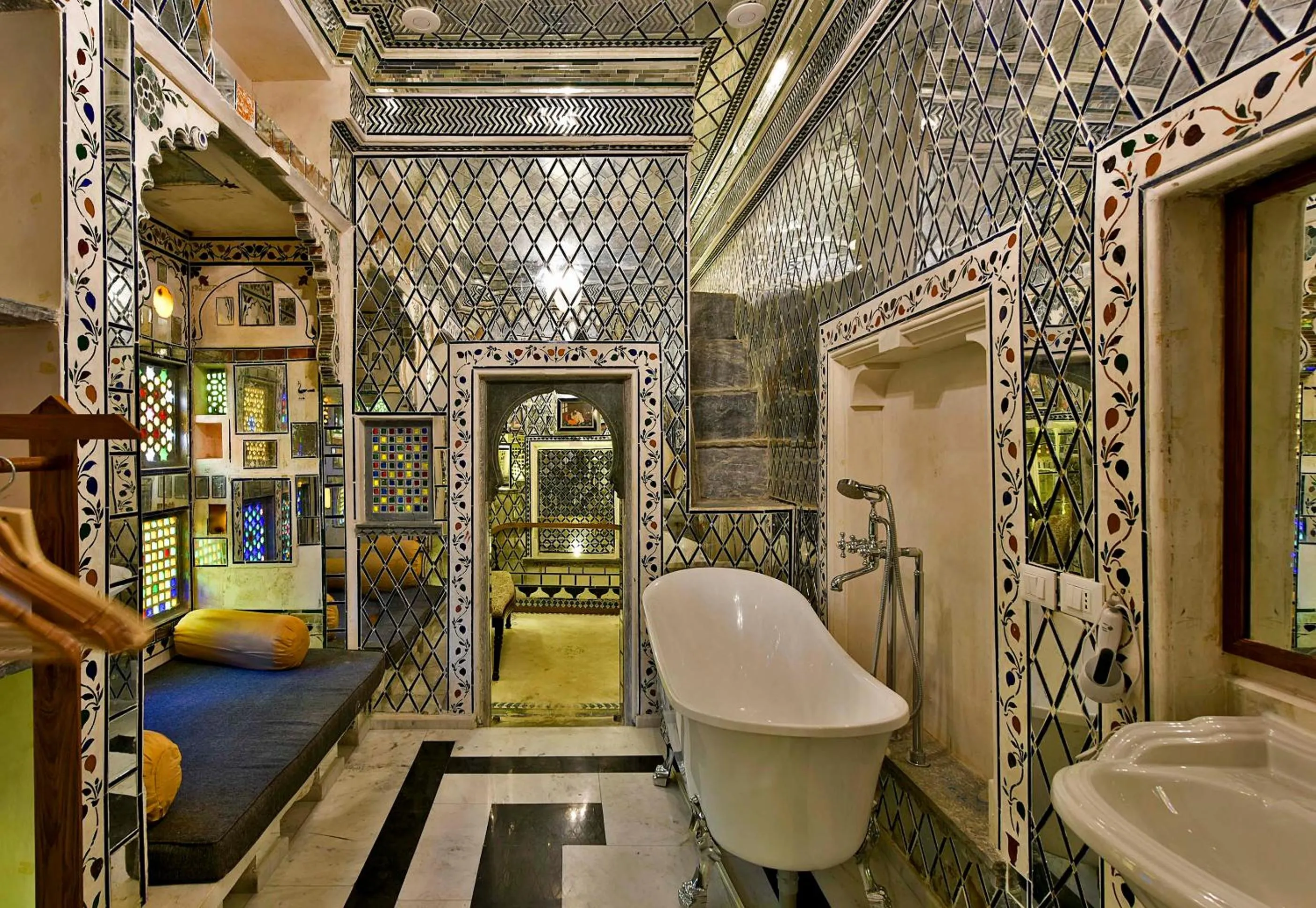 Bathroom in Gogunda Palace