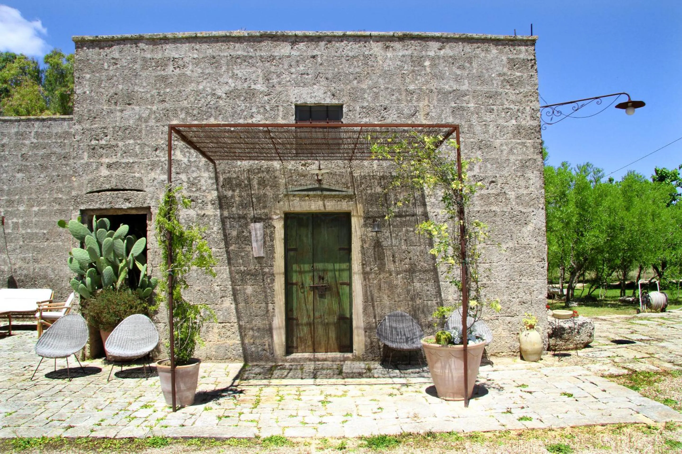 Bird's eye view in Masseria Cristo
