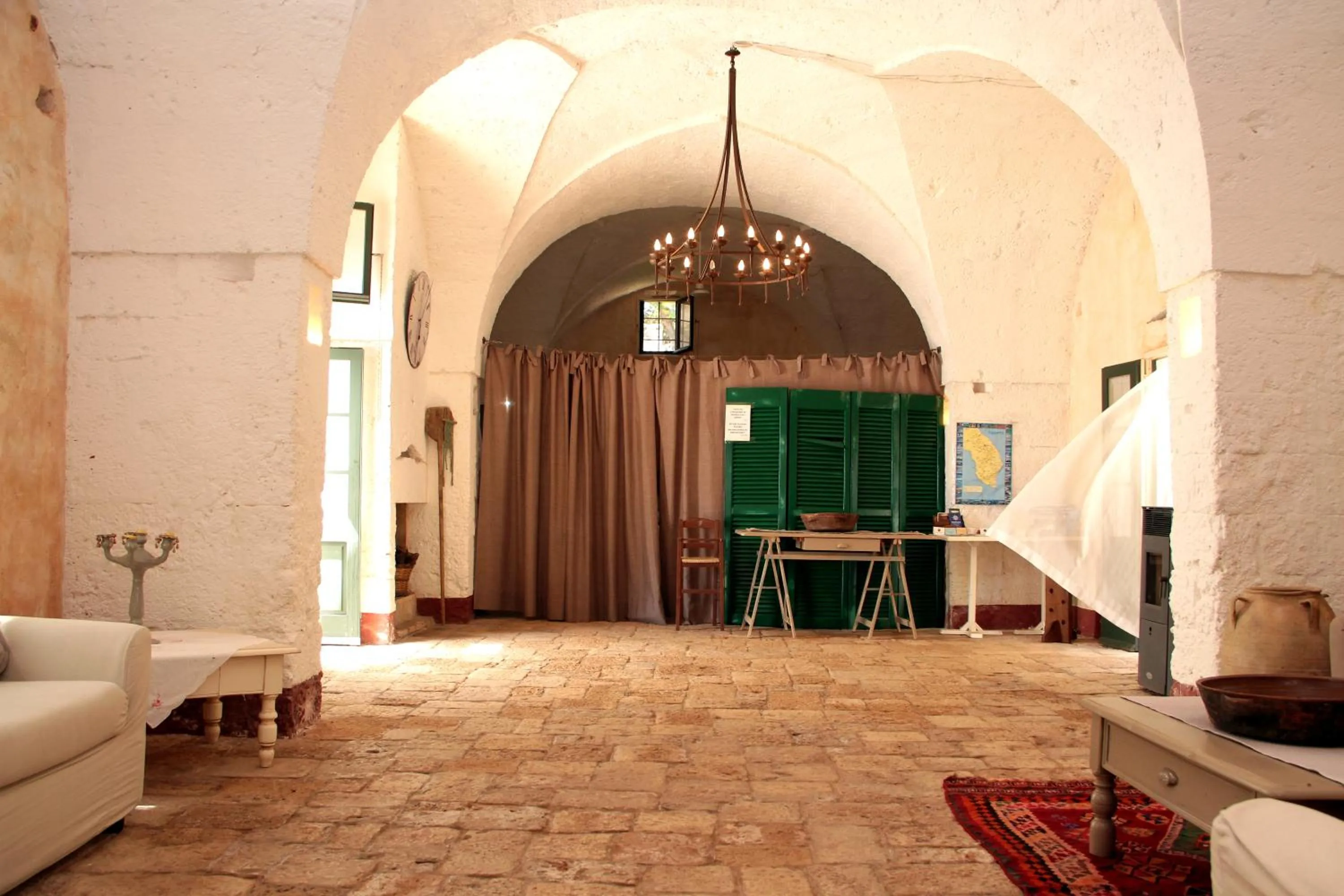 Lobby or reception in Masseria Cristo