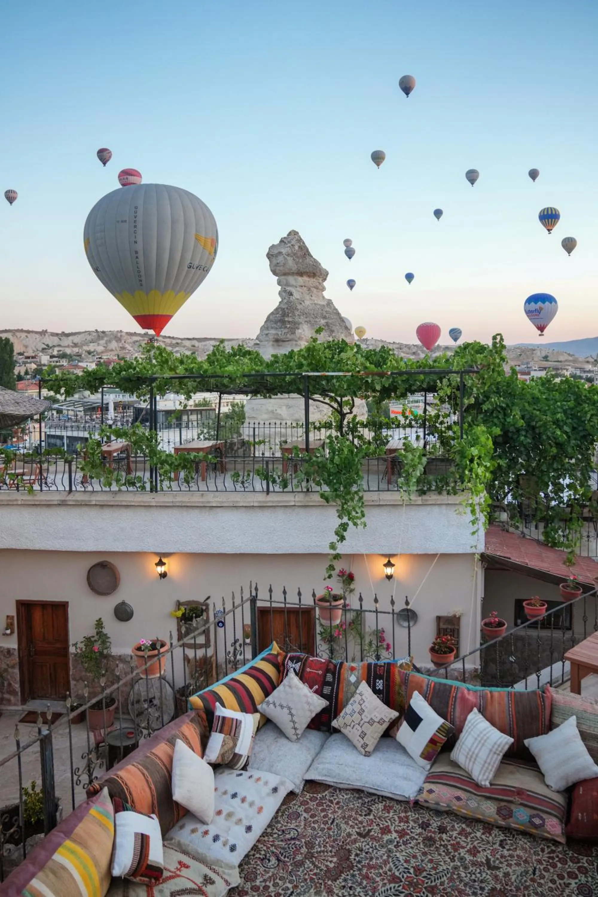Patio in Paradise Cappadocia Hotel