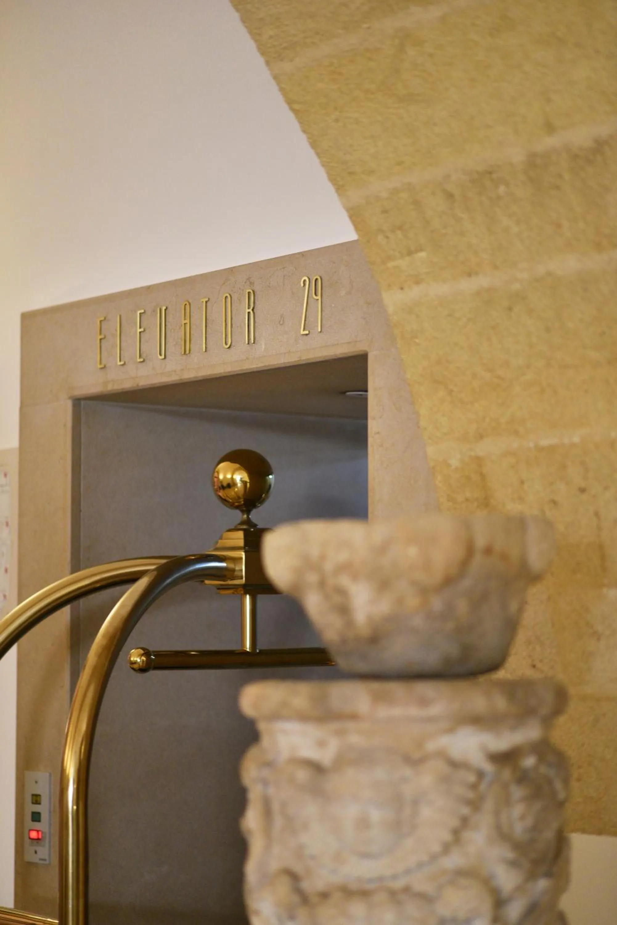 elevator in Hotel San Nicola