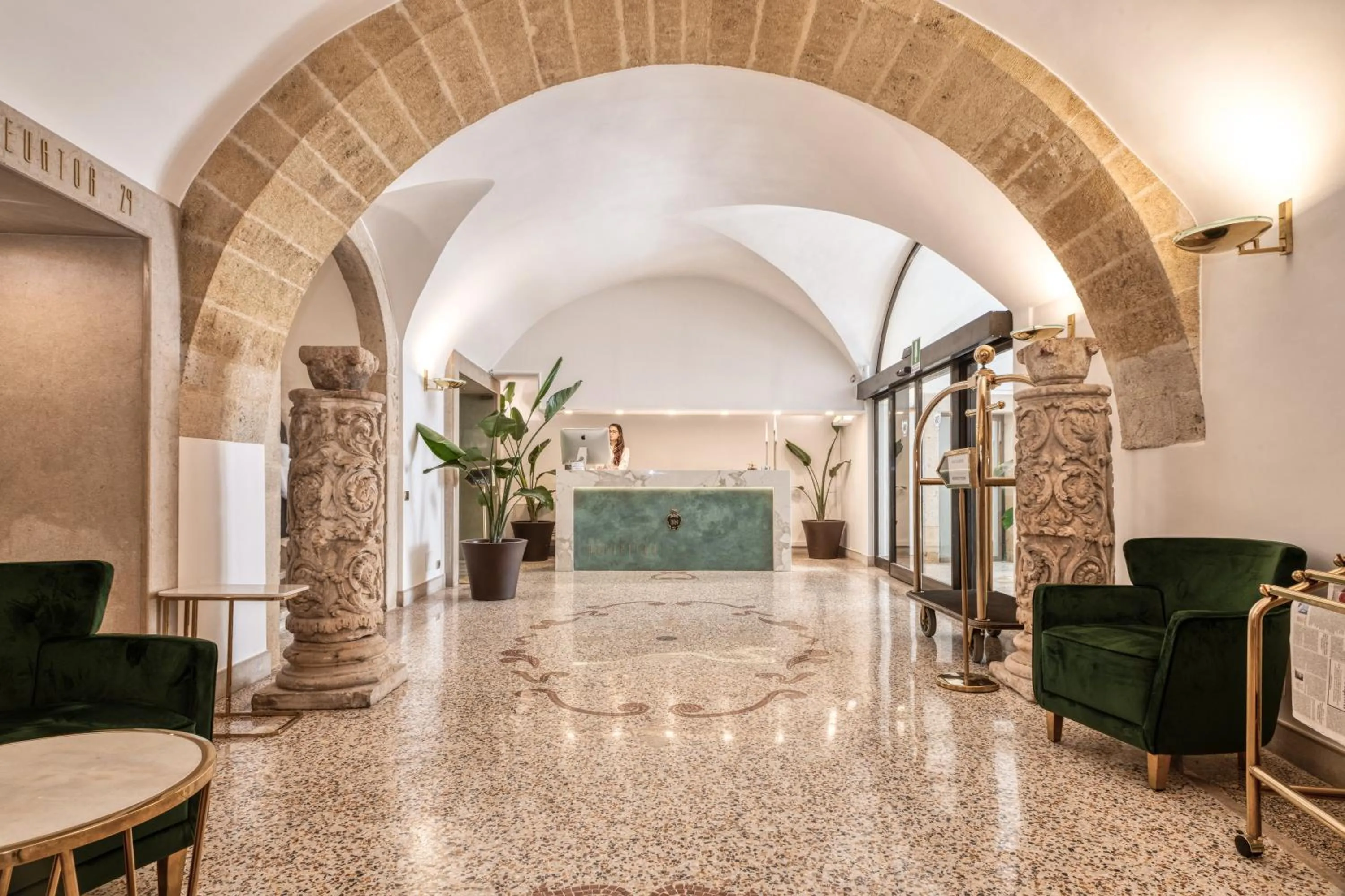 Lobby or reception in Hotel San Nicola