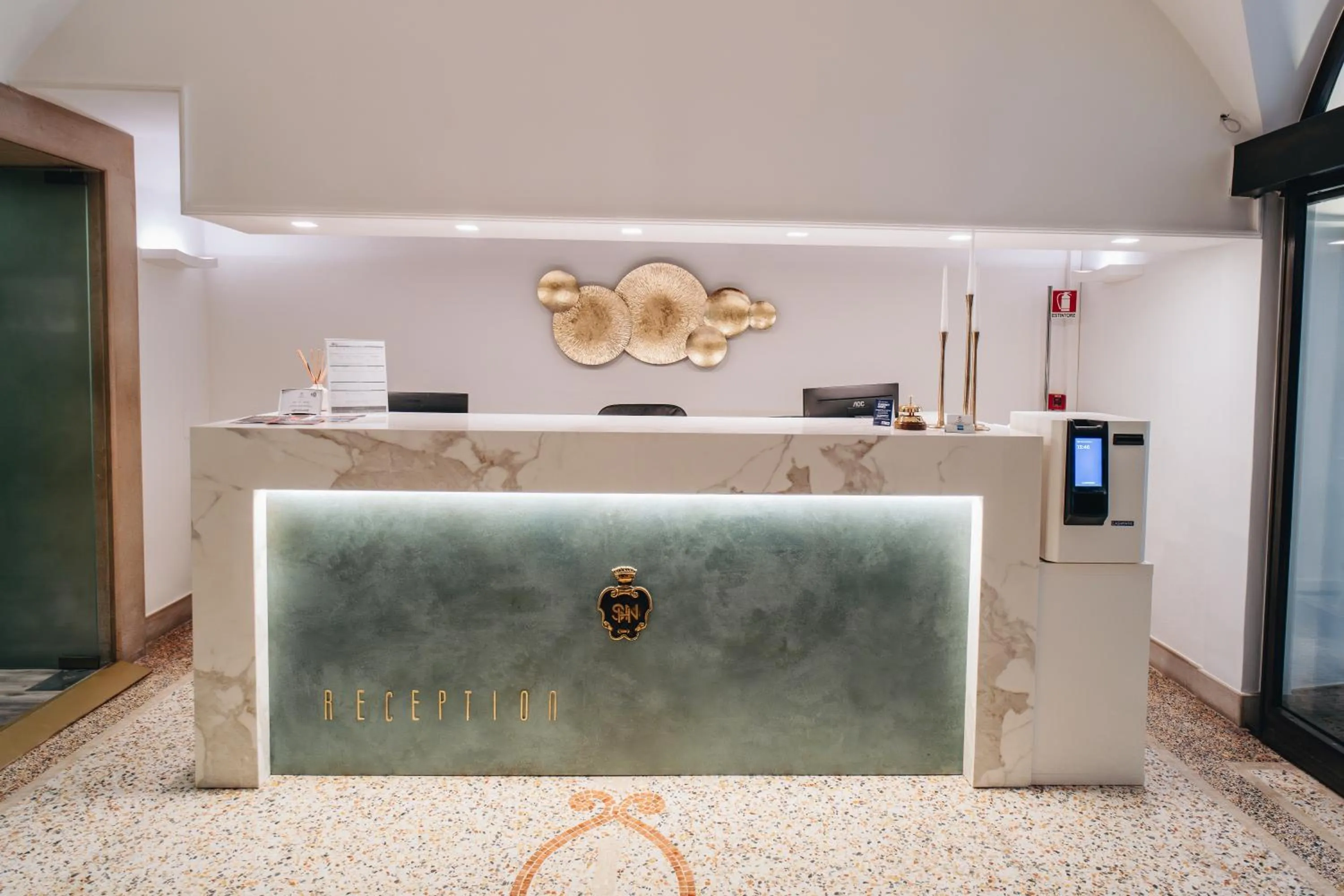 Lobby or reception in Hotel San Nicola