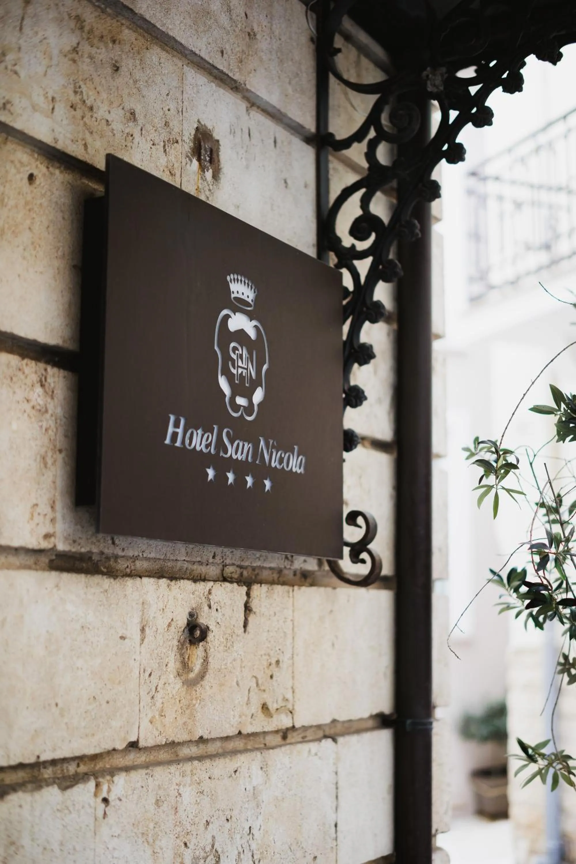 Logo/Certificate/Sign in Hotel San Nicola