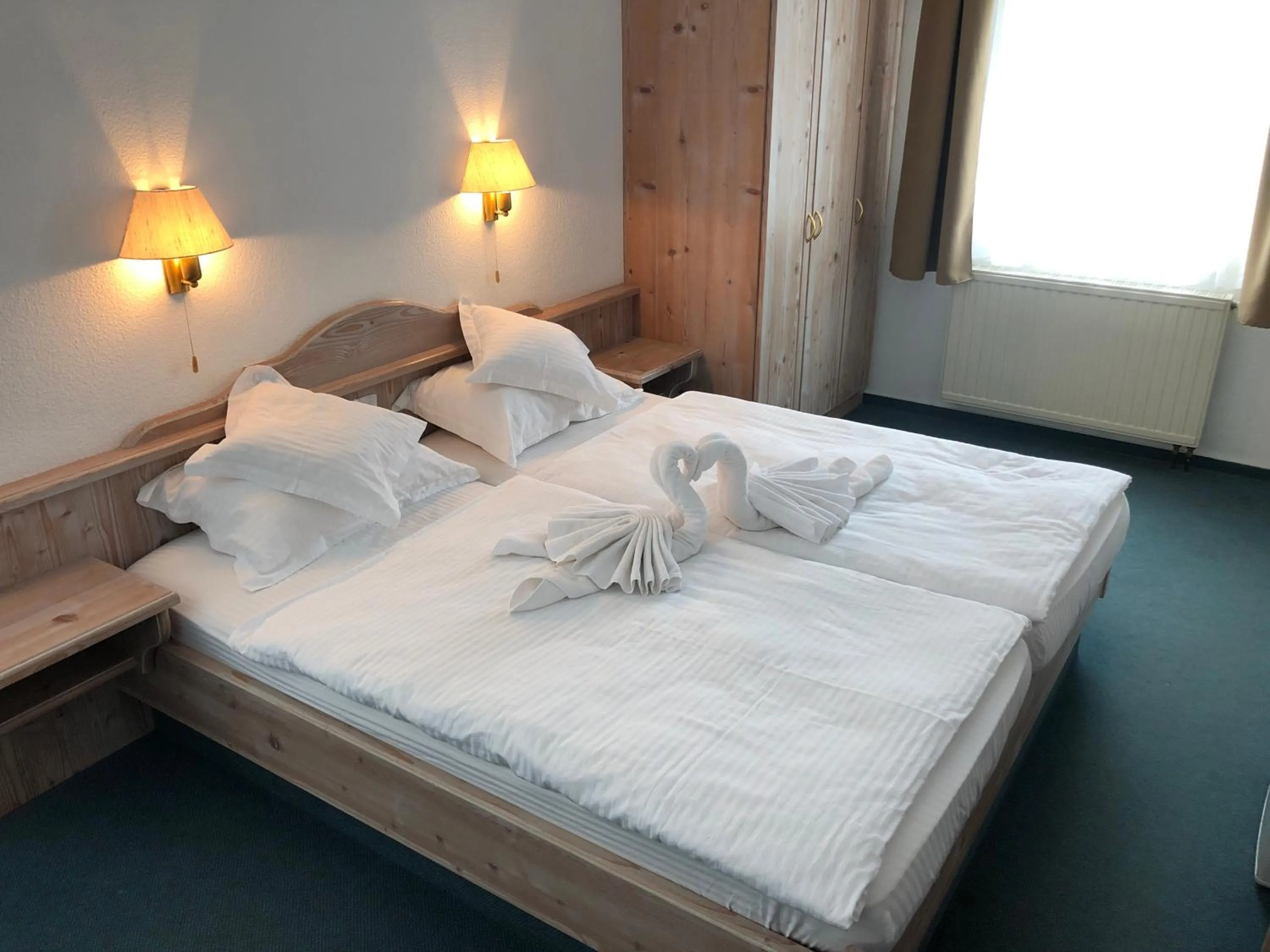 Bed in Pension Nadia