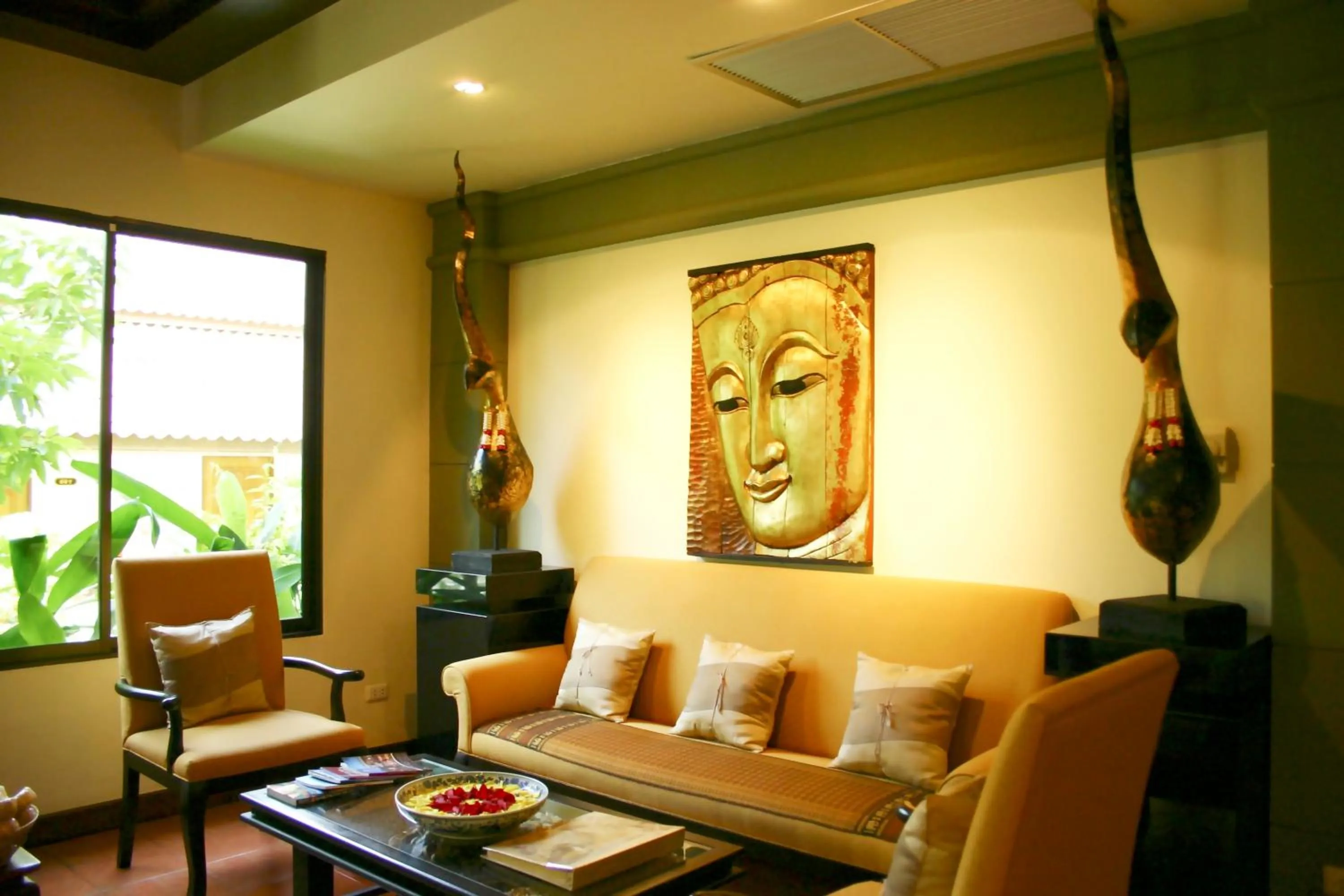 Living room in Diamond Cottage Resort & Spa