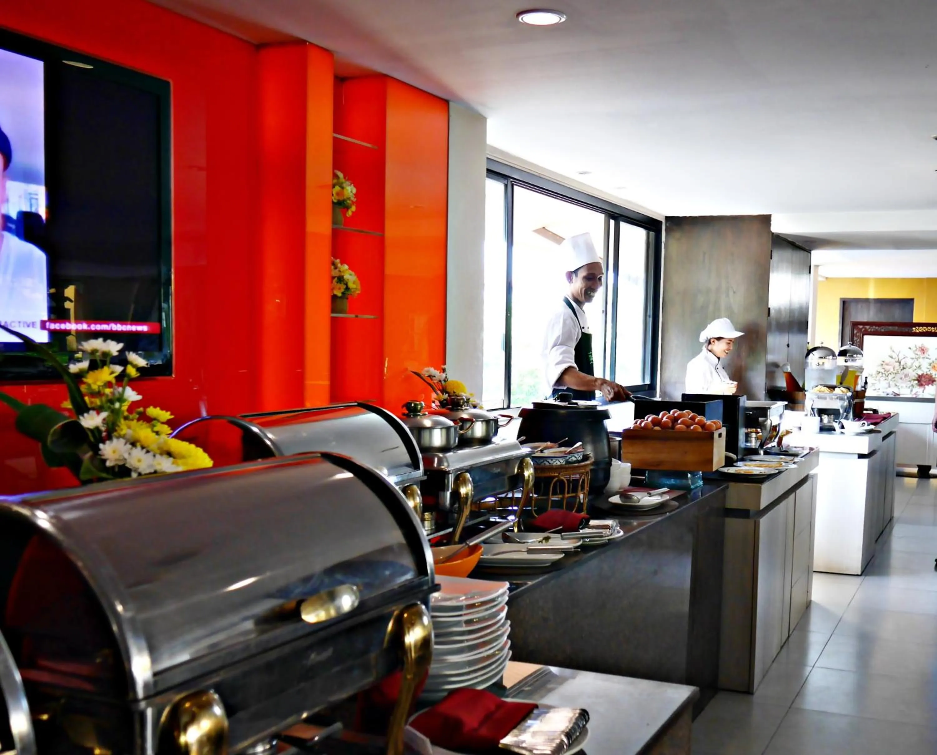 Breakfast in Diamond Cottage Resort & Spa