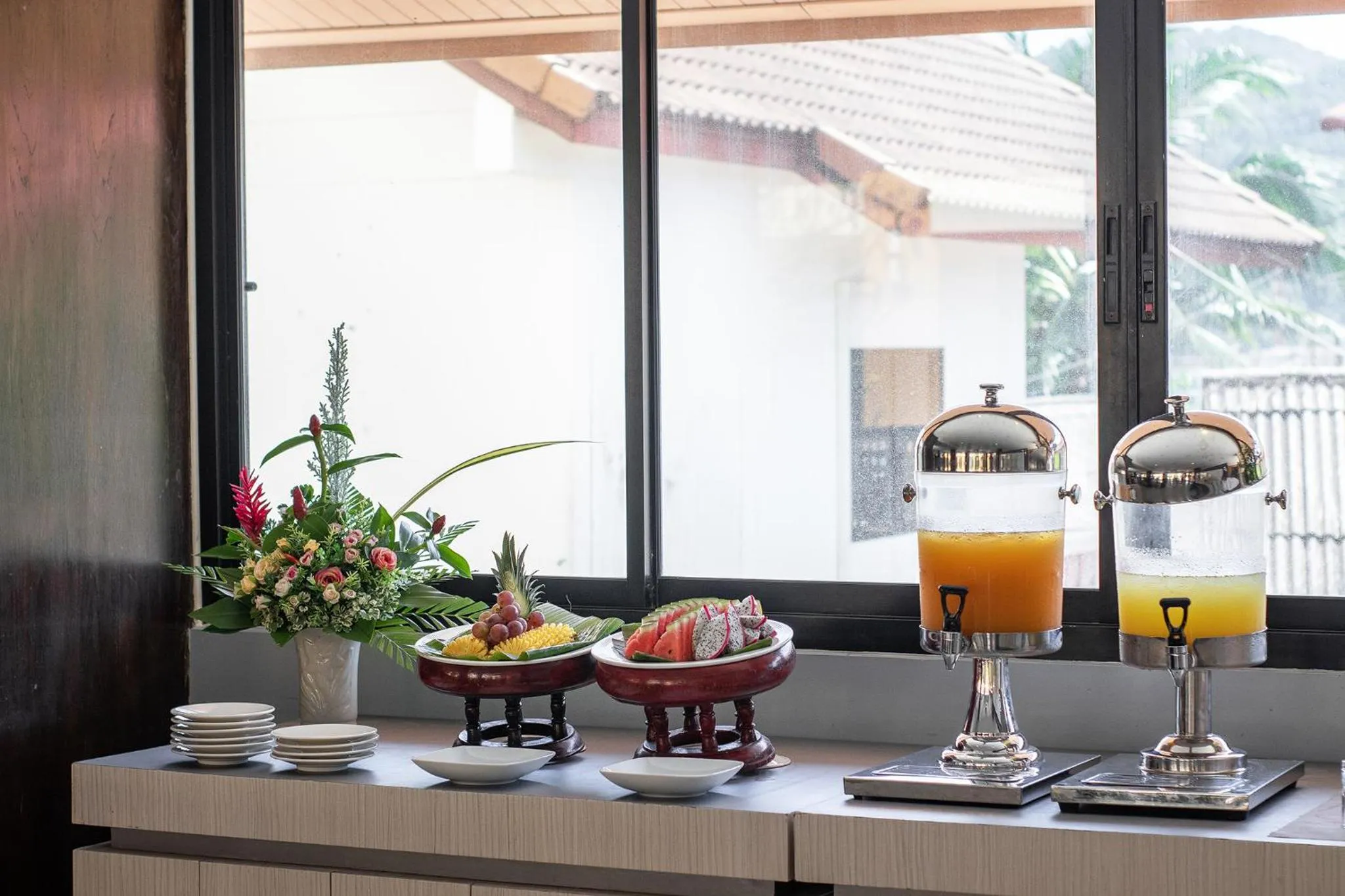 Breakfast in Diamond Cottage Resort & Spa