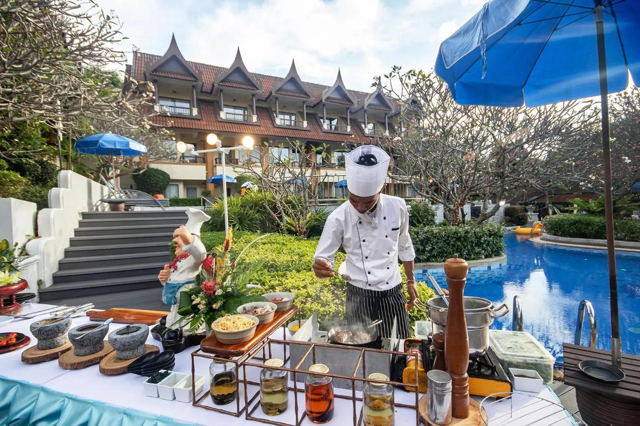 Food and drinks in Diamond Cottage Resort & Spa Food and drinks in Diamond Cottage Resort & Spa