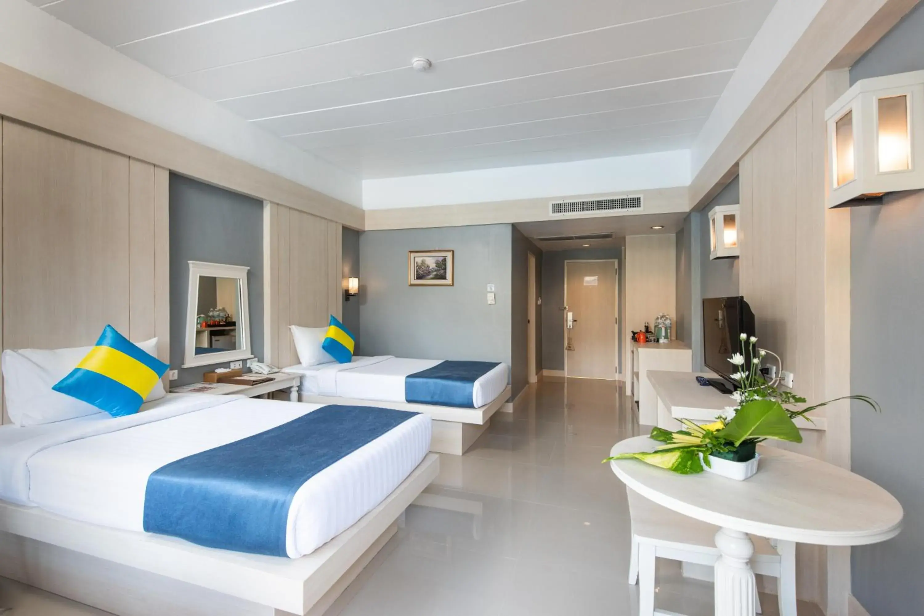 Bed in Diamond Cottage Resort & Spa Bed in Diamond Cottage Resort & Spa