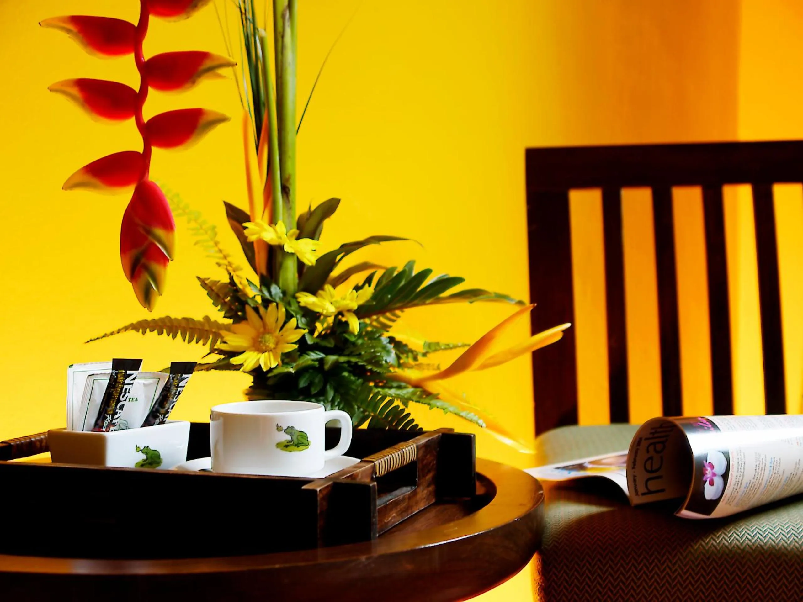 Seating area in Diamond Cottage Resort & Spa