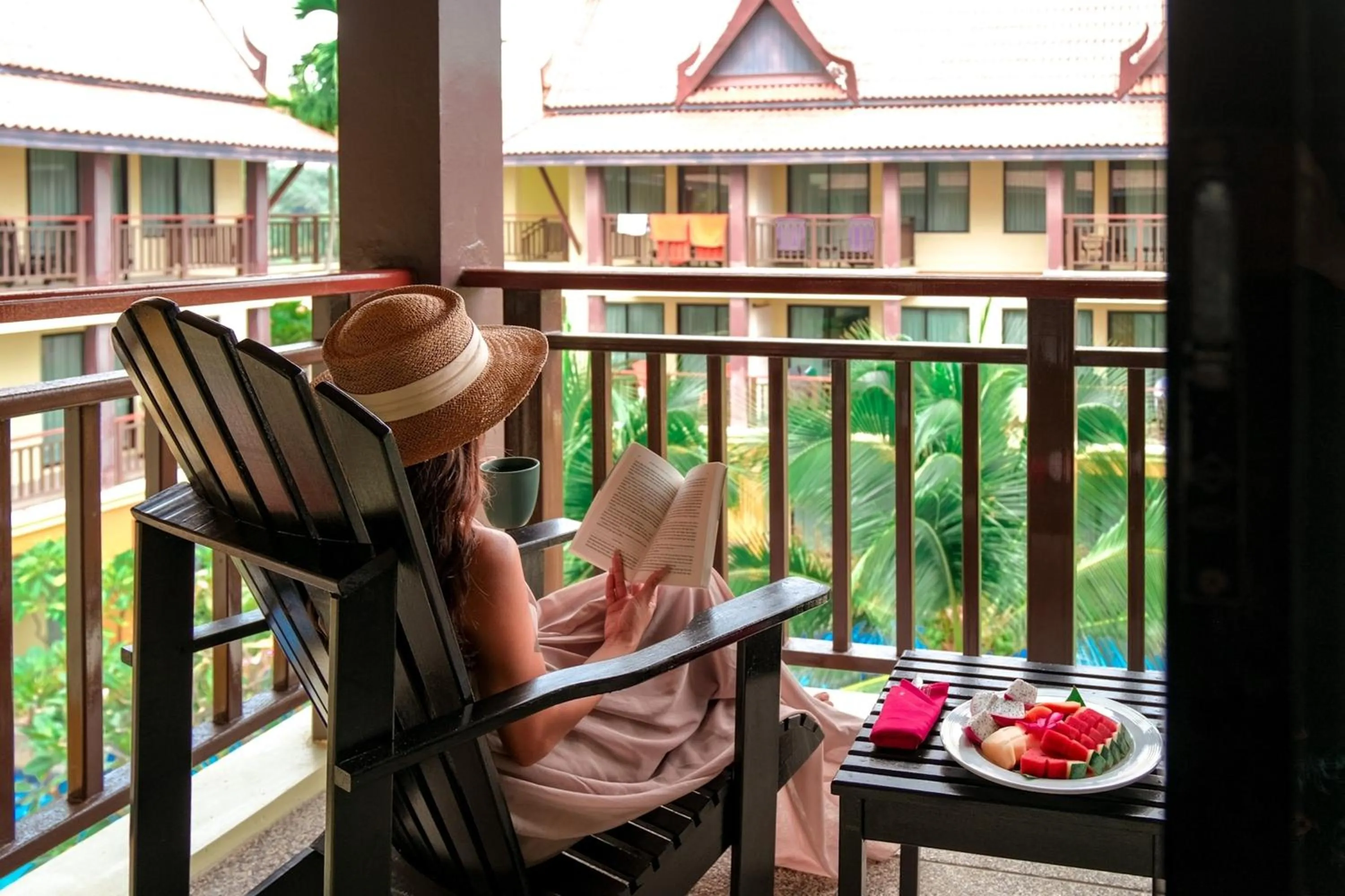 Property building in Diamond Cottage Resort & Spa