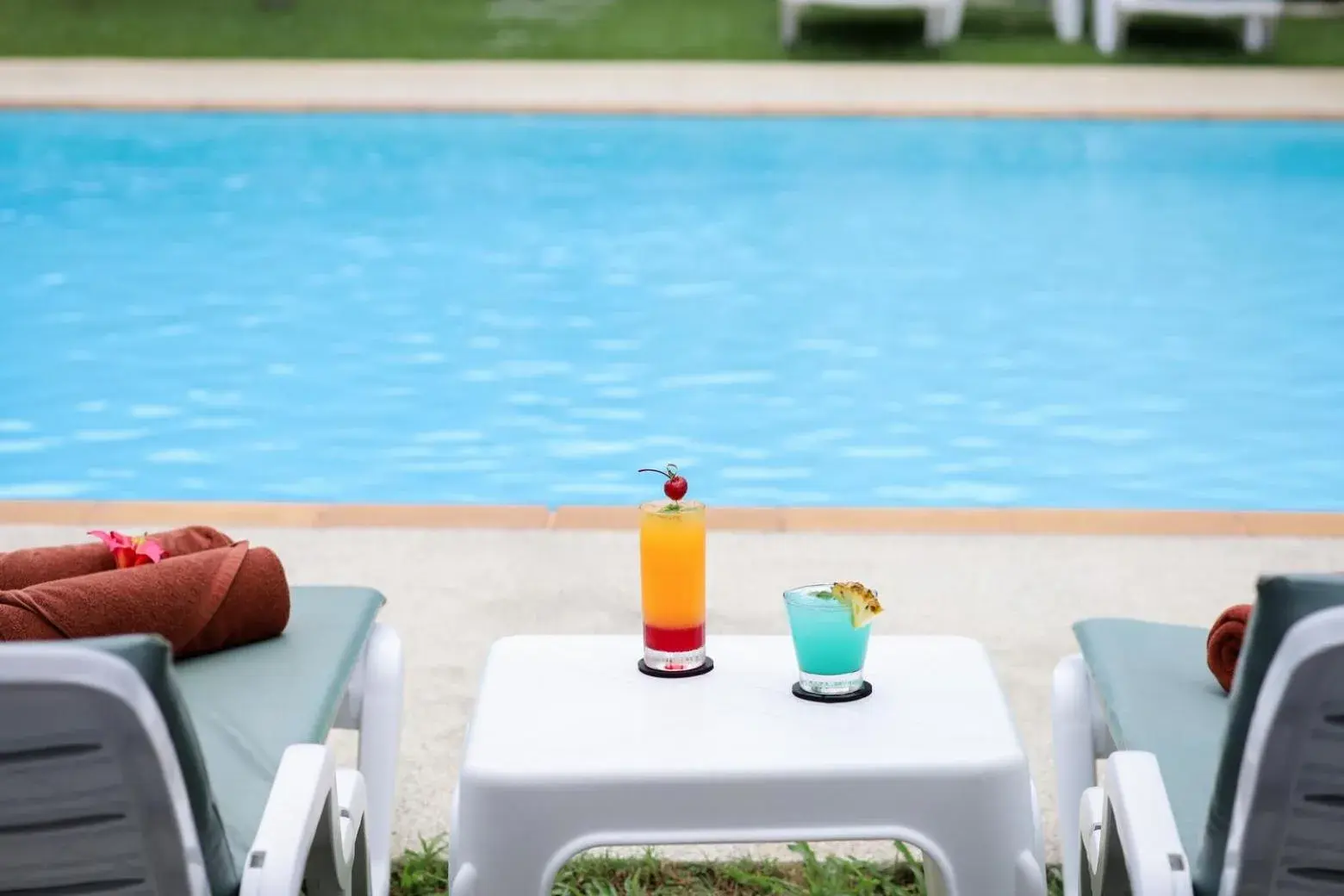 Swimming pool in The Golddiggers Resort Swimming pool in The Golddiggers Resort