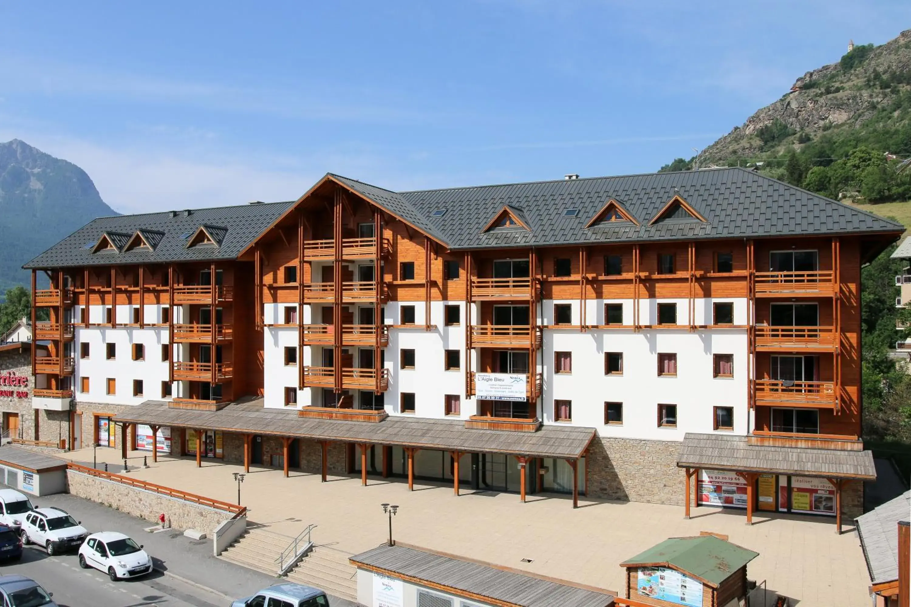 Bird's eye view in Résidence Néméa L'Aigle Bleu Bird's eye view in Résidence Néméa L'Aigle Bleu