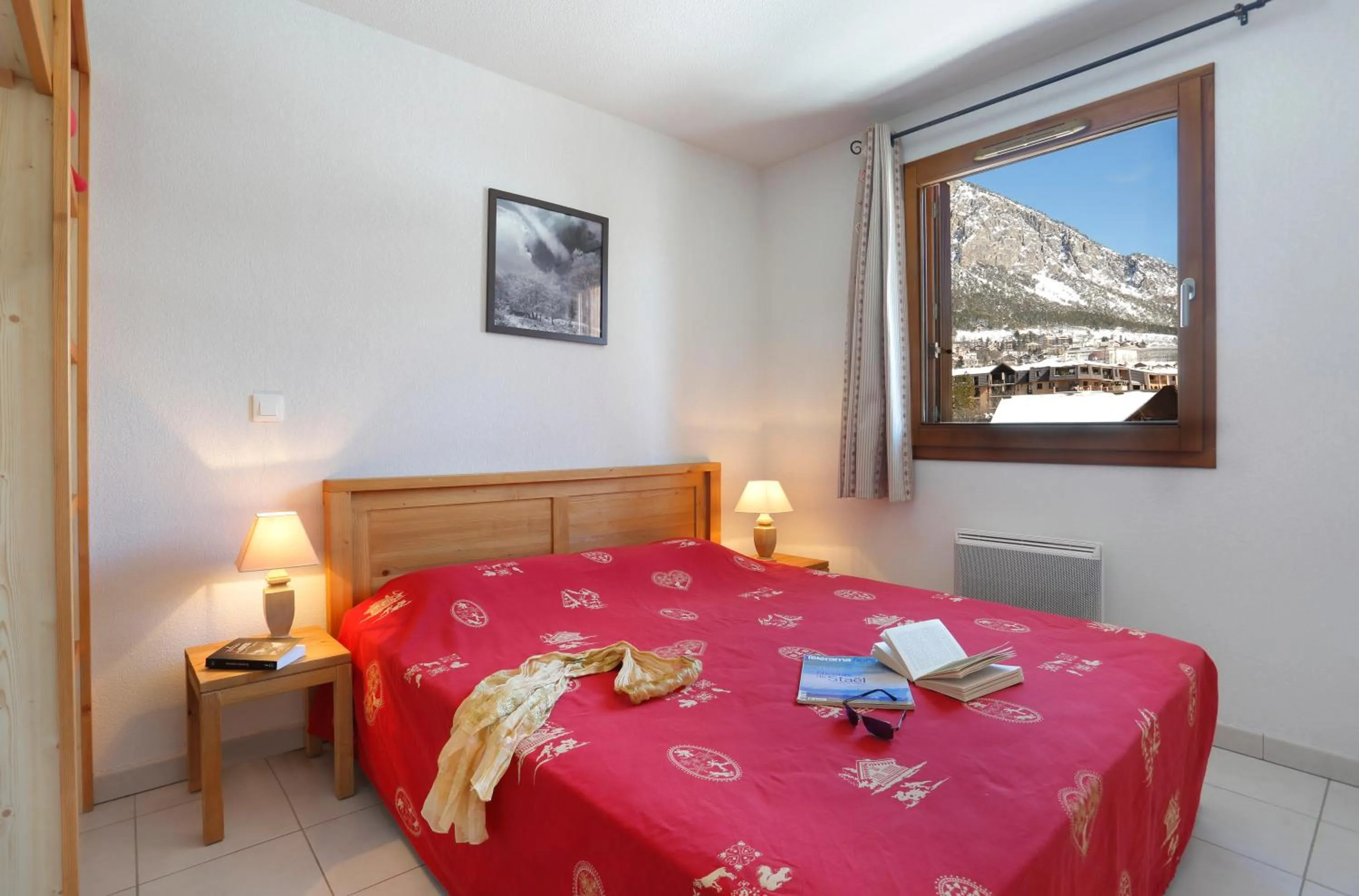 Bedroom in Résidence Néméa L'Aigle Bleu