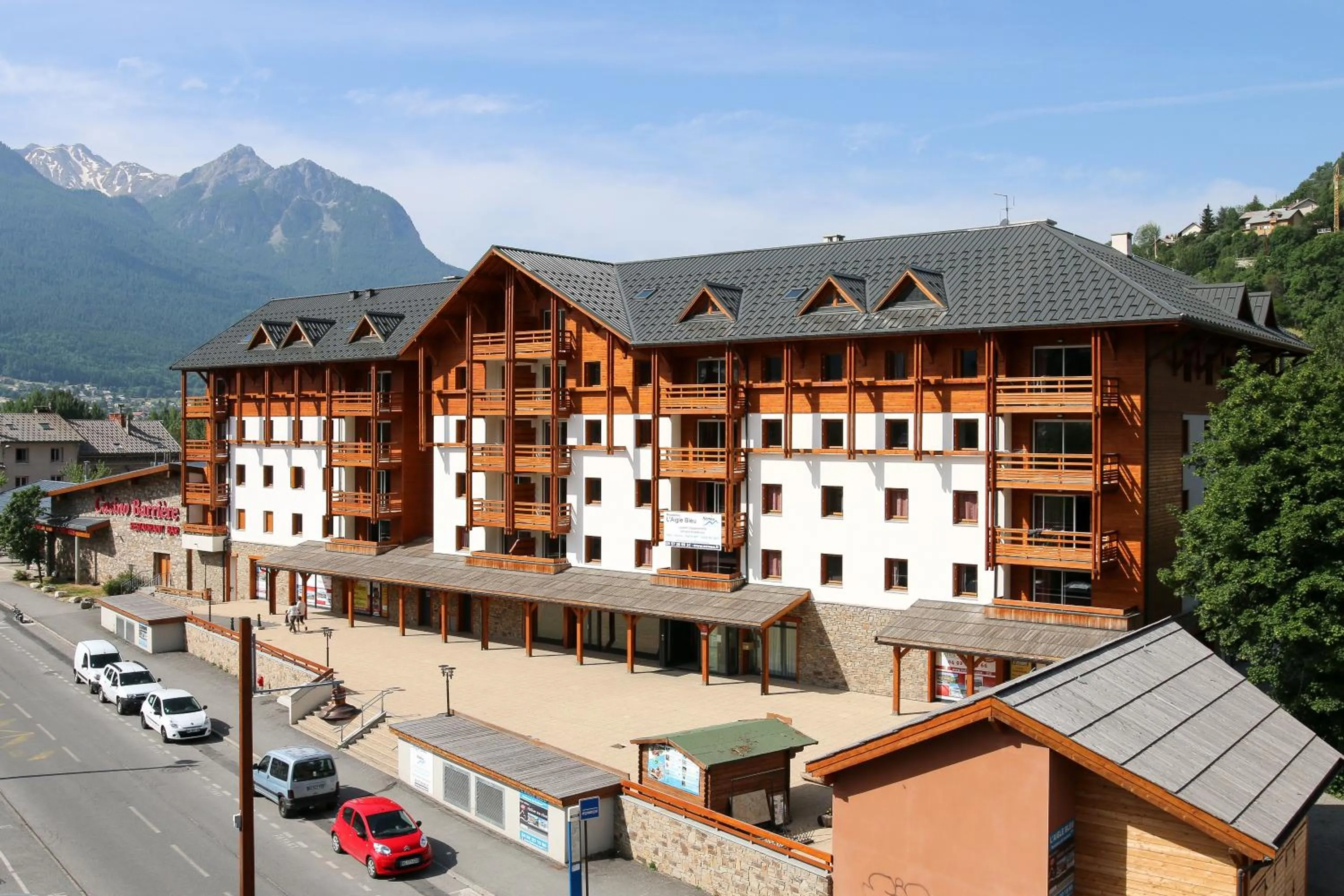 Bird's eye view in Résidence Néméa L'Aigle Bleu