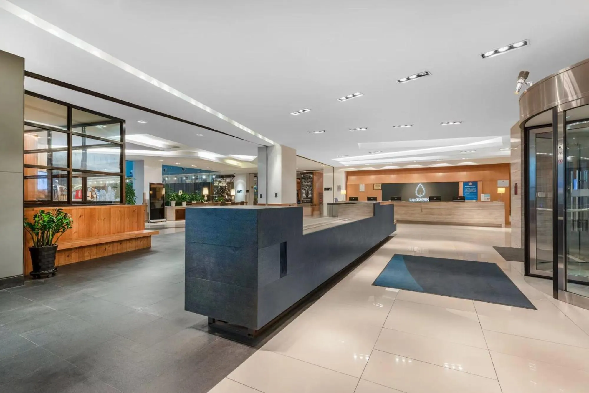 Lobby or reception in LeafIN Hotel Beijing Minzuyuan l Bird's Nest