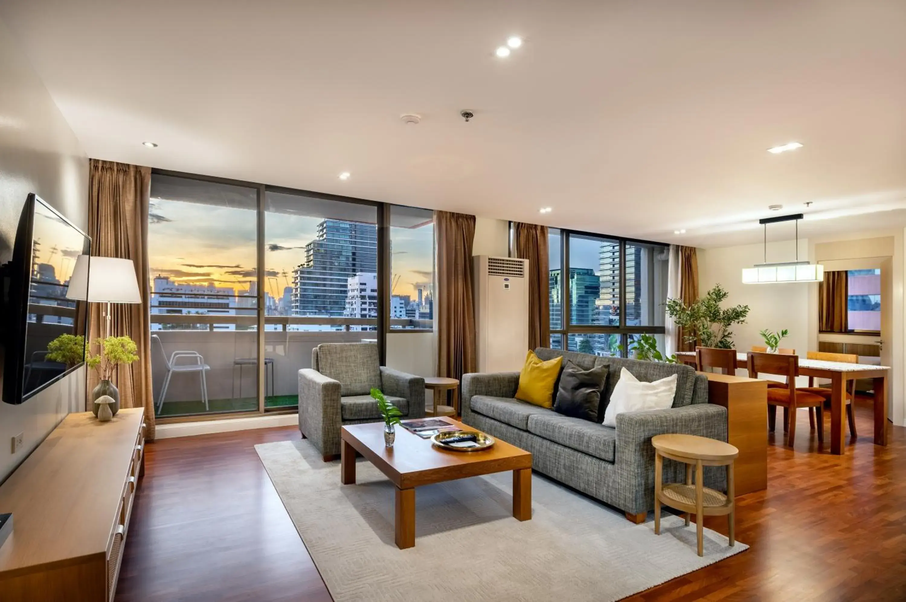 Living room in Bandara Suites Silom, Bangkok Living room in Bandara Suites Silom, Bangkok