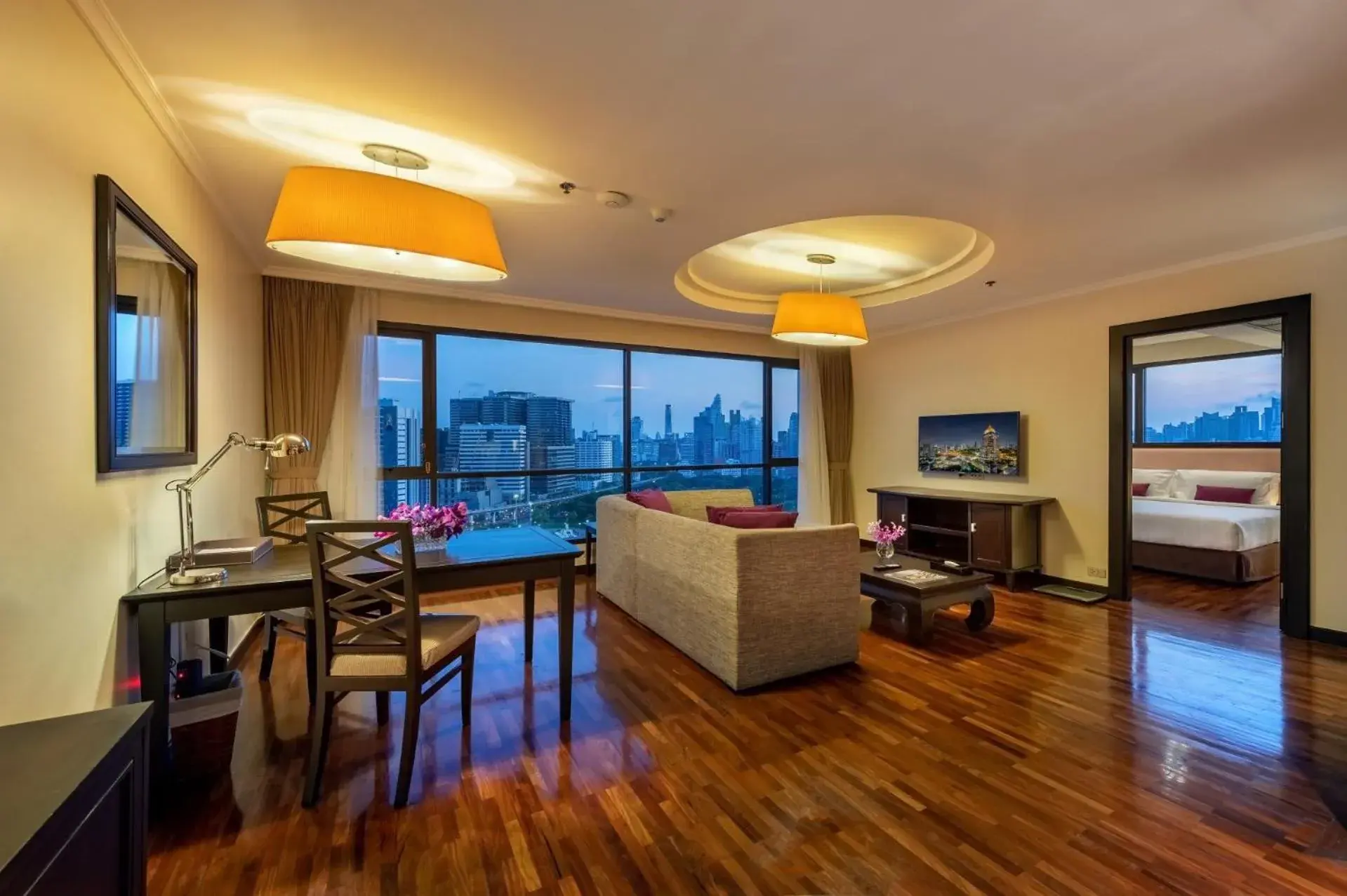 Living room in Bandara Suites Silom, Bangkok Living room in Bandara Suites Silom, Bangkok