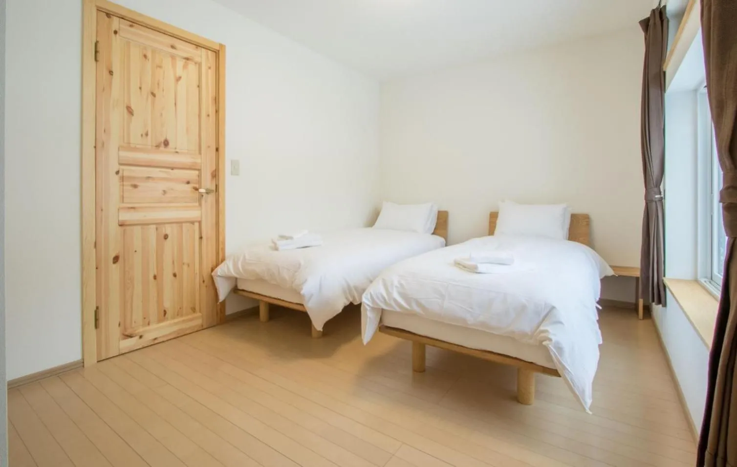 Bedroom in Lodge Mori Apartments