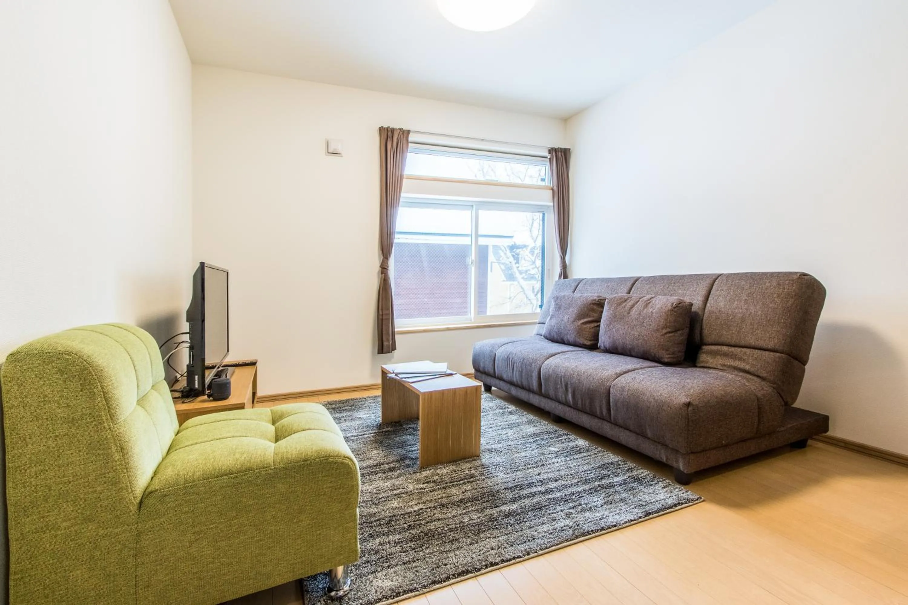 Living room in Lodge Mori Apartments