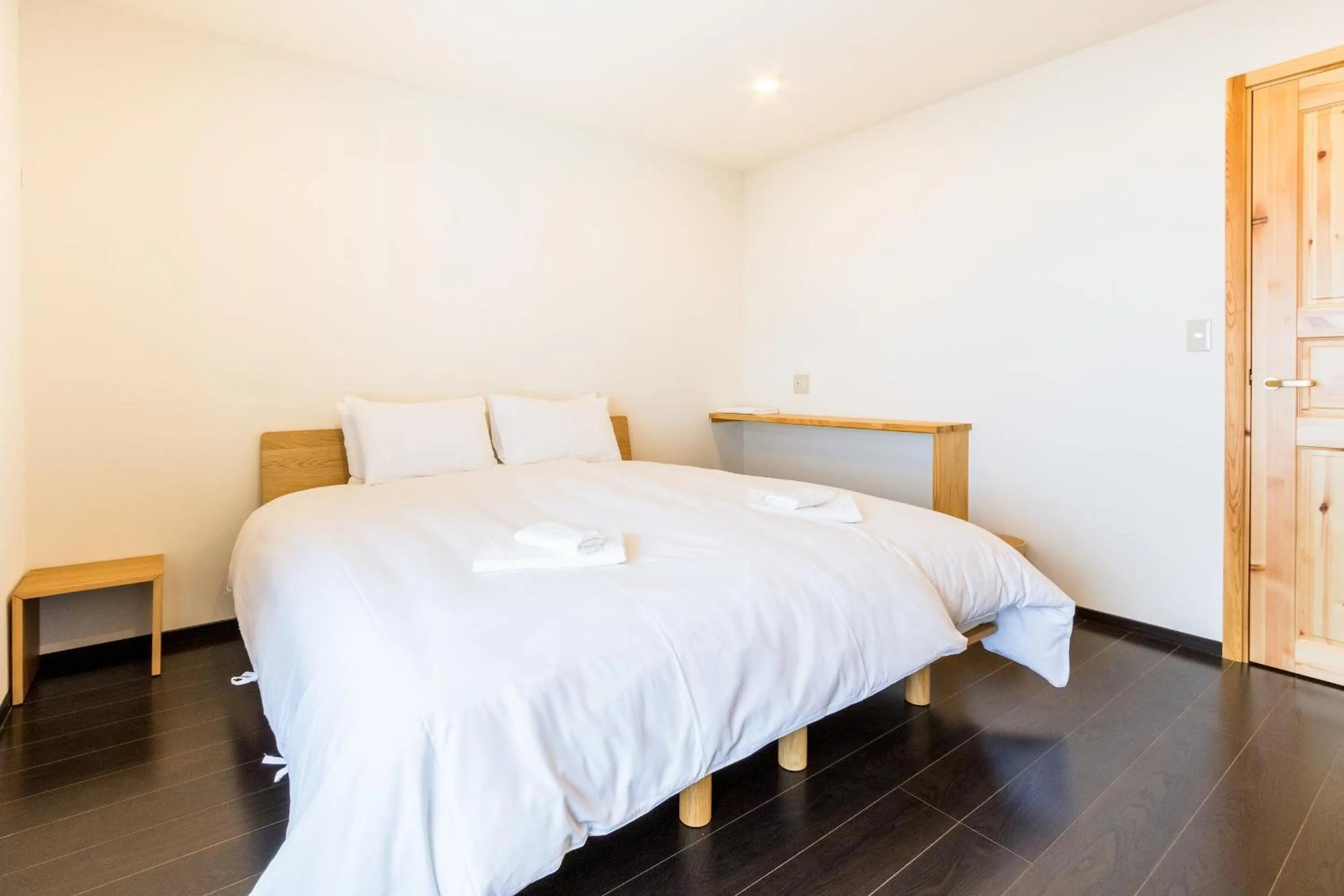 Bedroom in Lodge Mori Apartments
