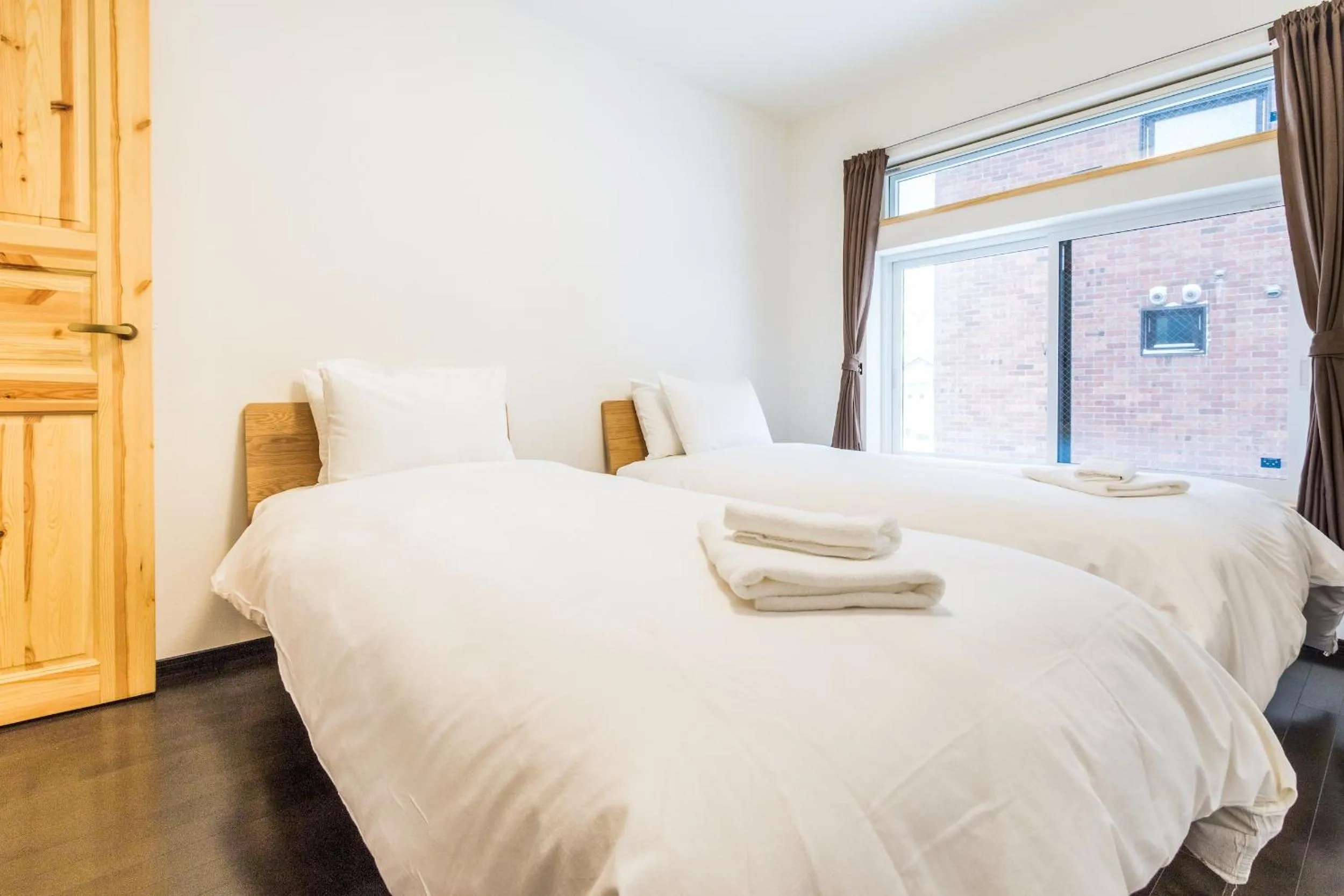 Bedroom in Lodge Mori Apartments