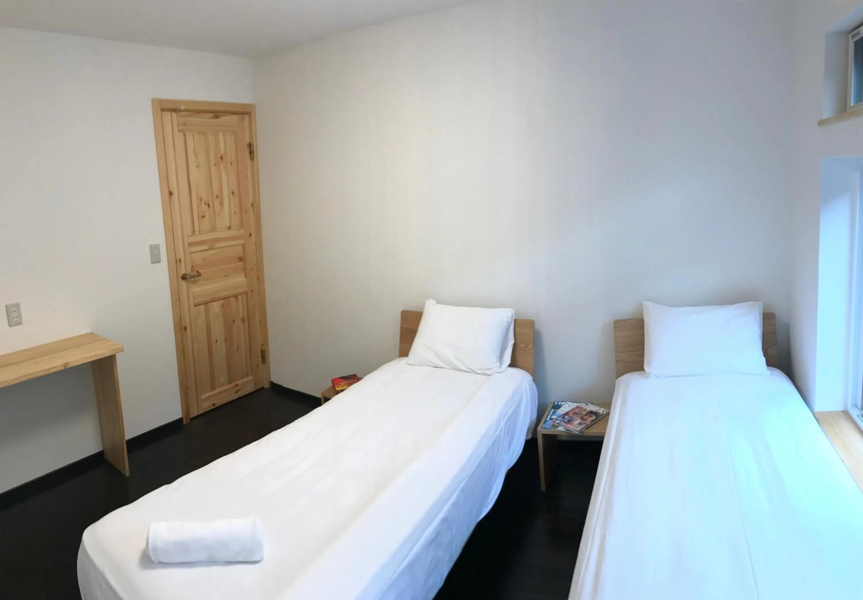 Bedroom in Lodge Mori Apartments
