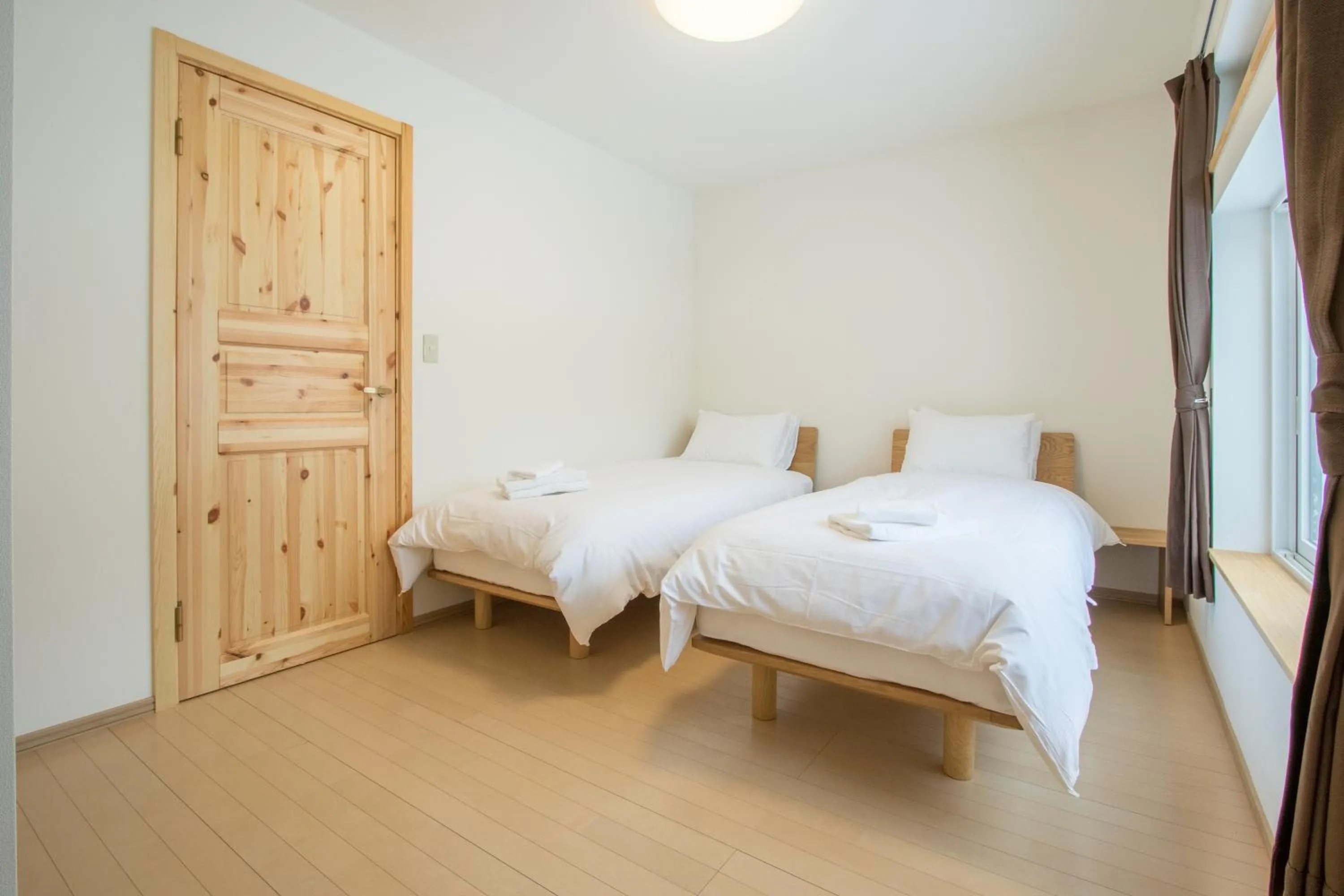 Bedroom in Lodge Mori Apartments