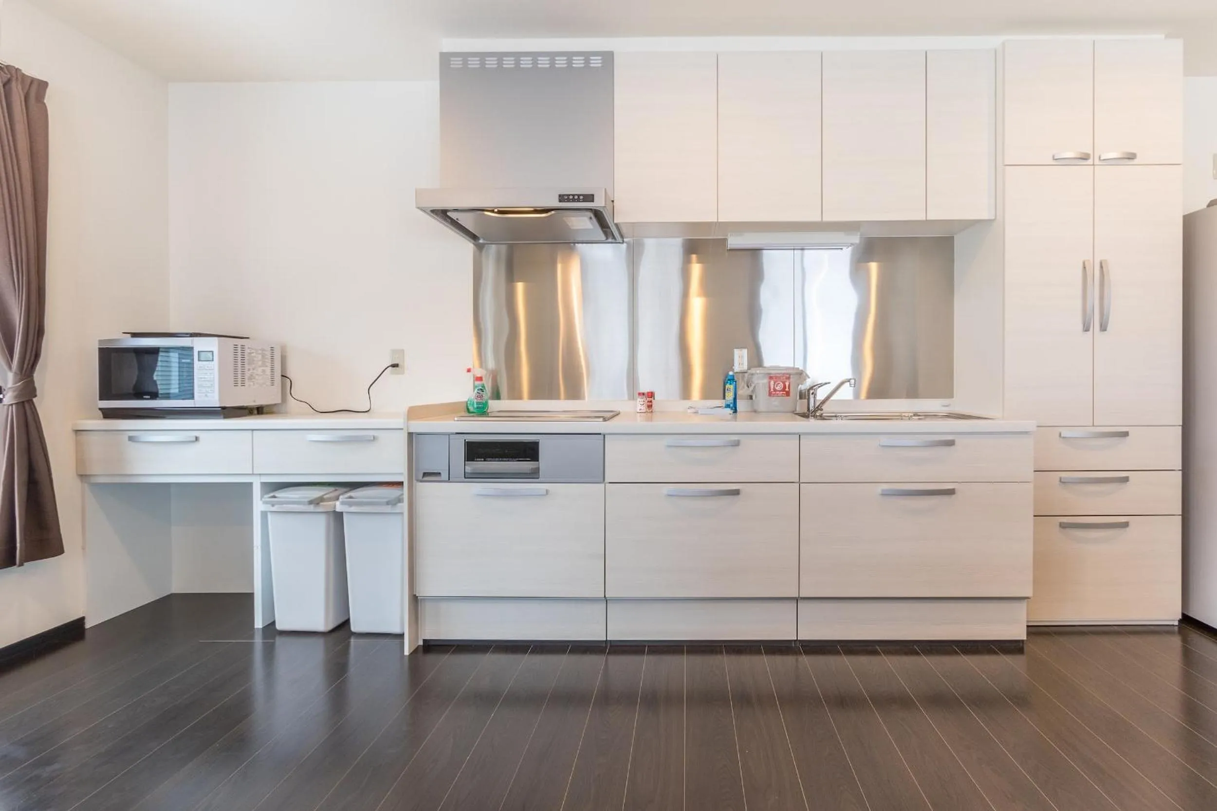 Kitchen or kitchenette in Lodge Mori Apartments