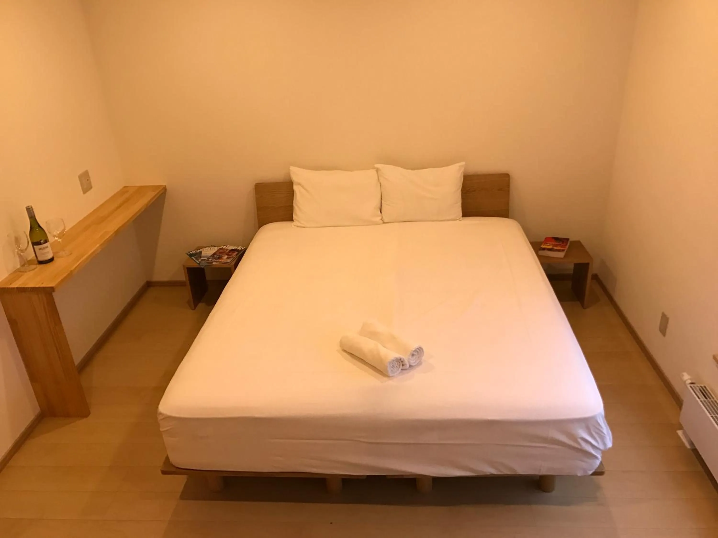 Bedroom in Lodge Mori Apartments