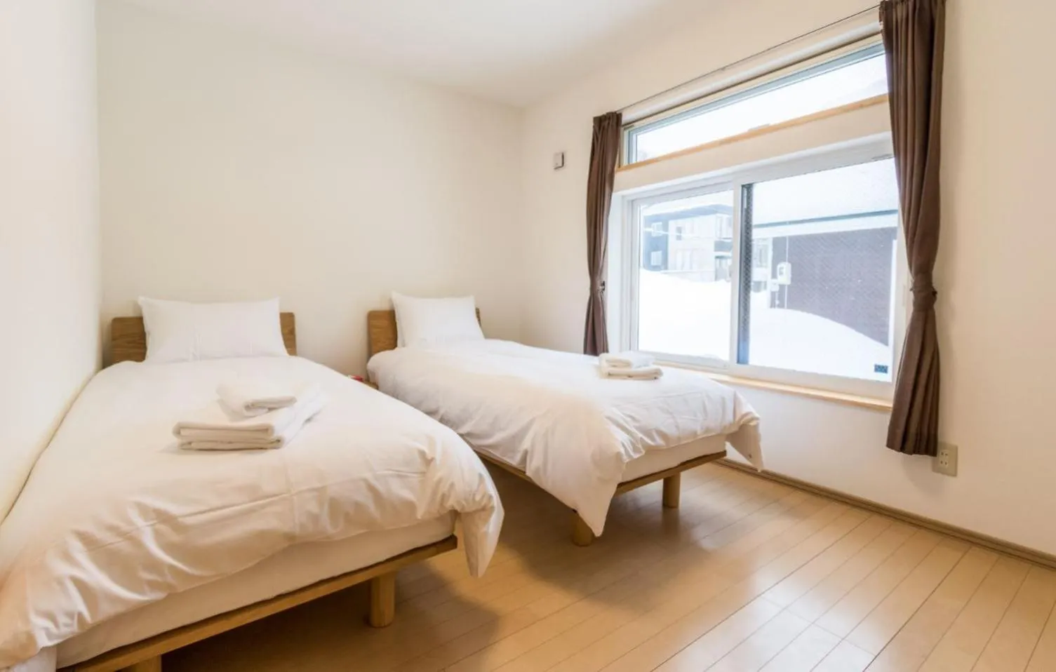 Bedroom in Lodge Mori Apartments