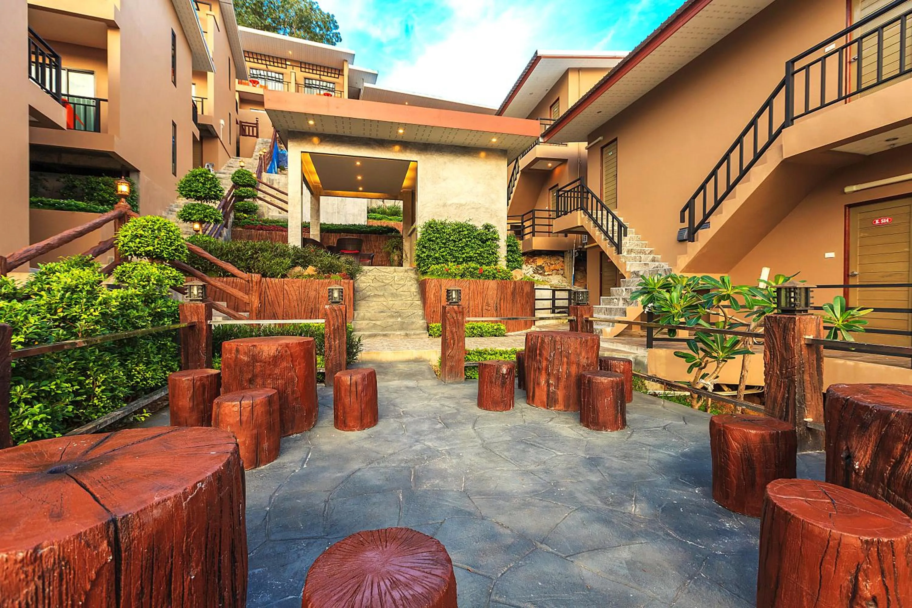 Property building in Phi Phi Top View Resort