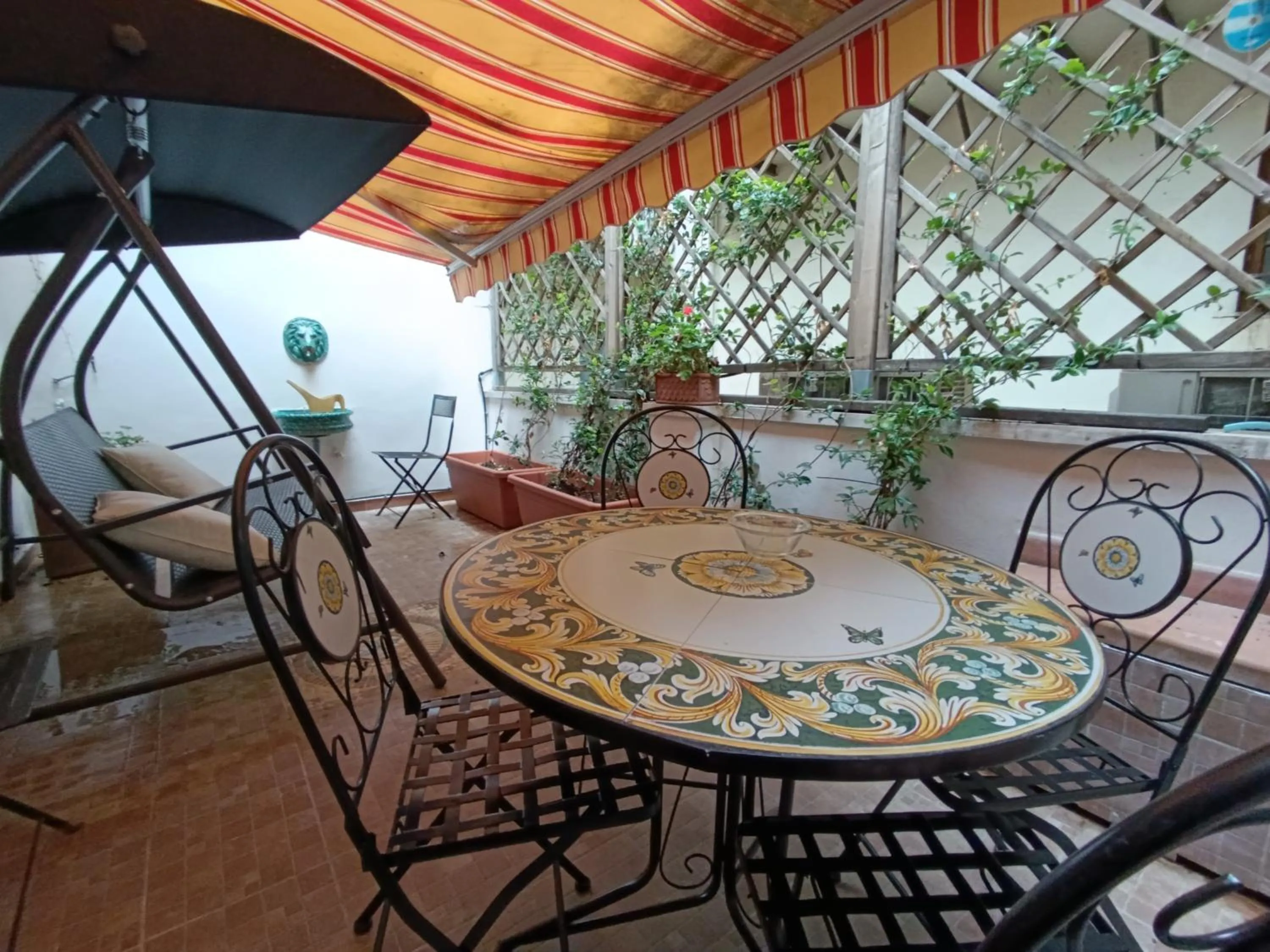 Balcony/Terrace in B&B A Florence View