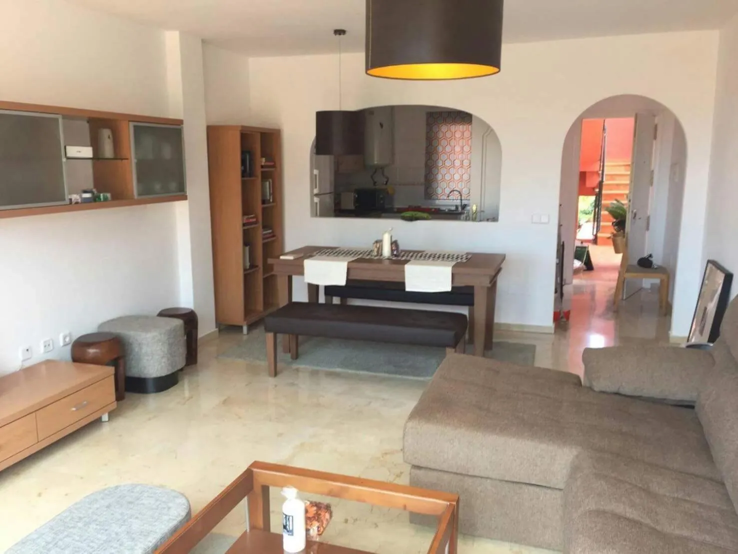 Kitchen or kitchenette in Apartamento Jardines de Manilva