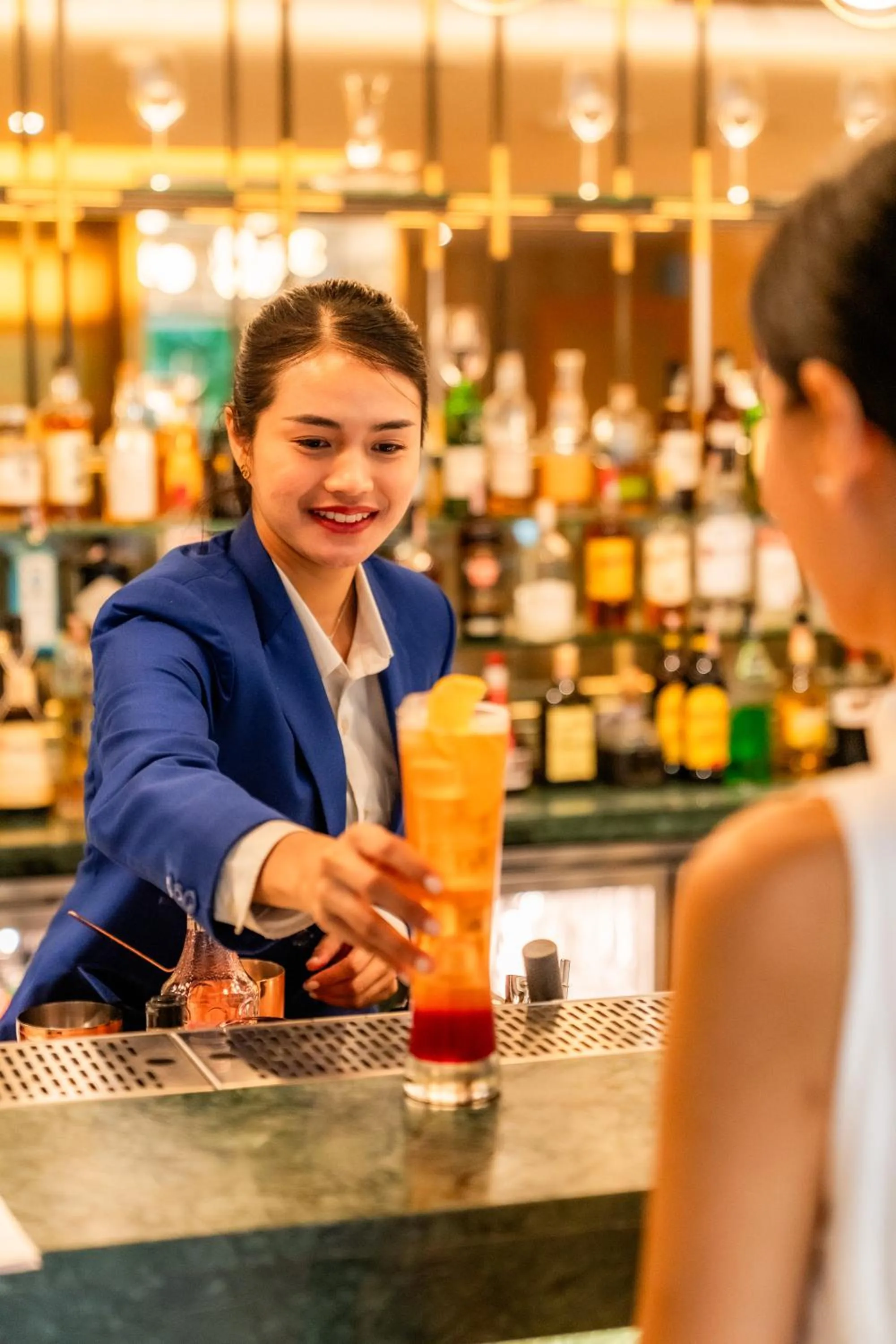 Staff in Montien Hotel Surawong Bangkok