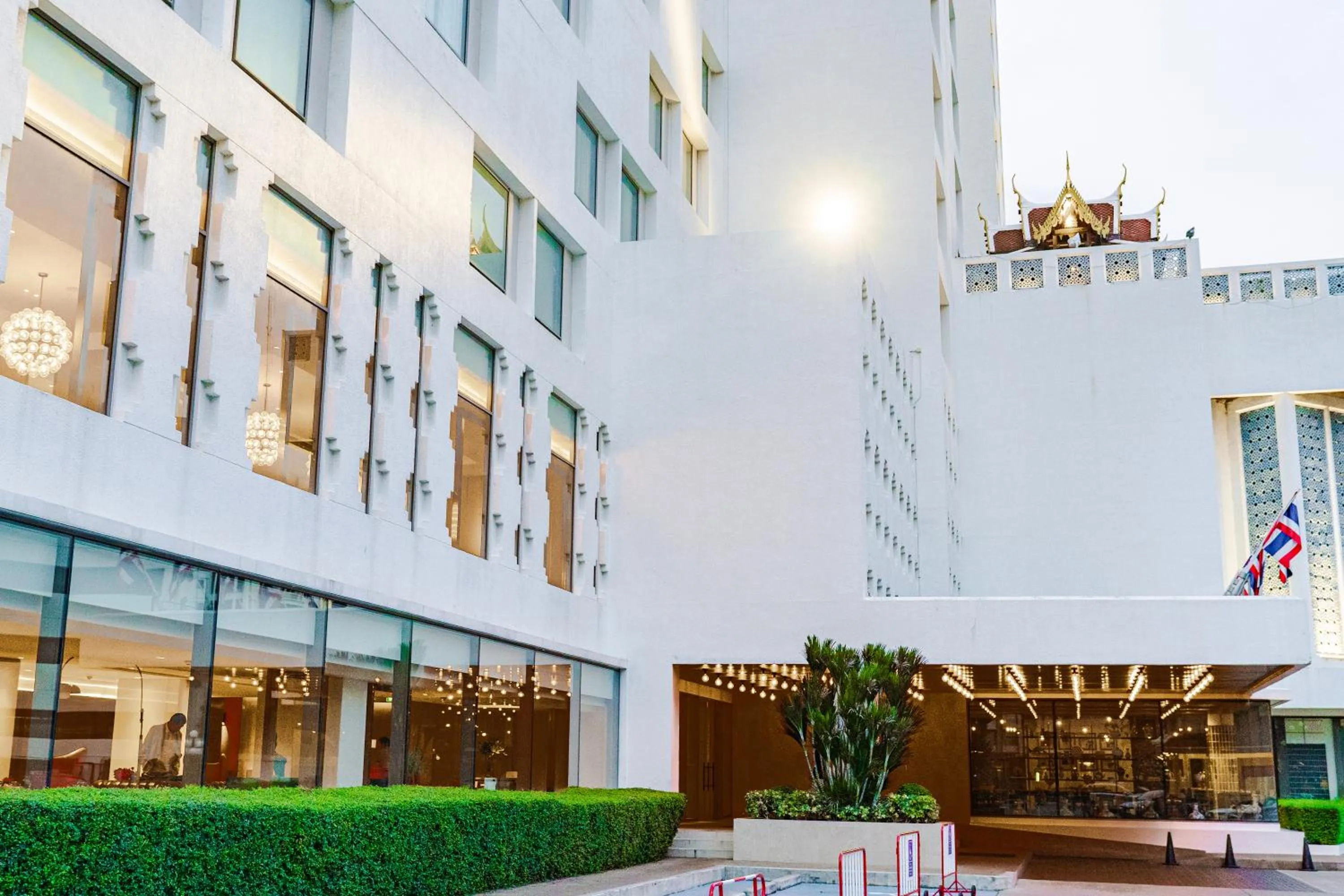 Property building in Montien Hotel Surawong Bangkok