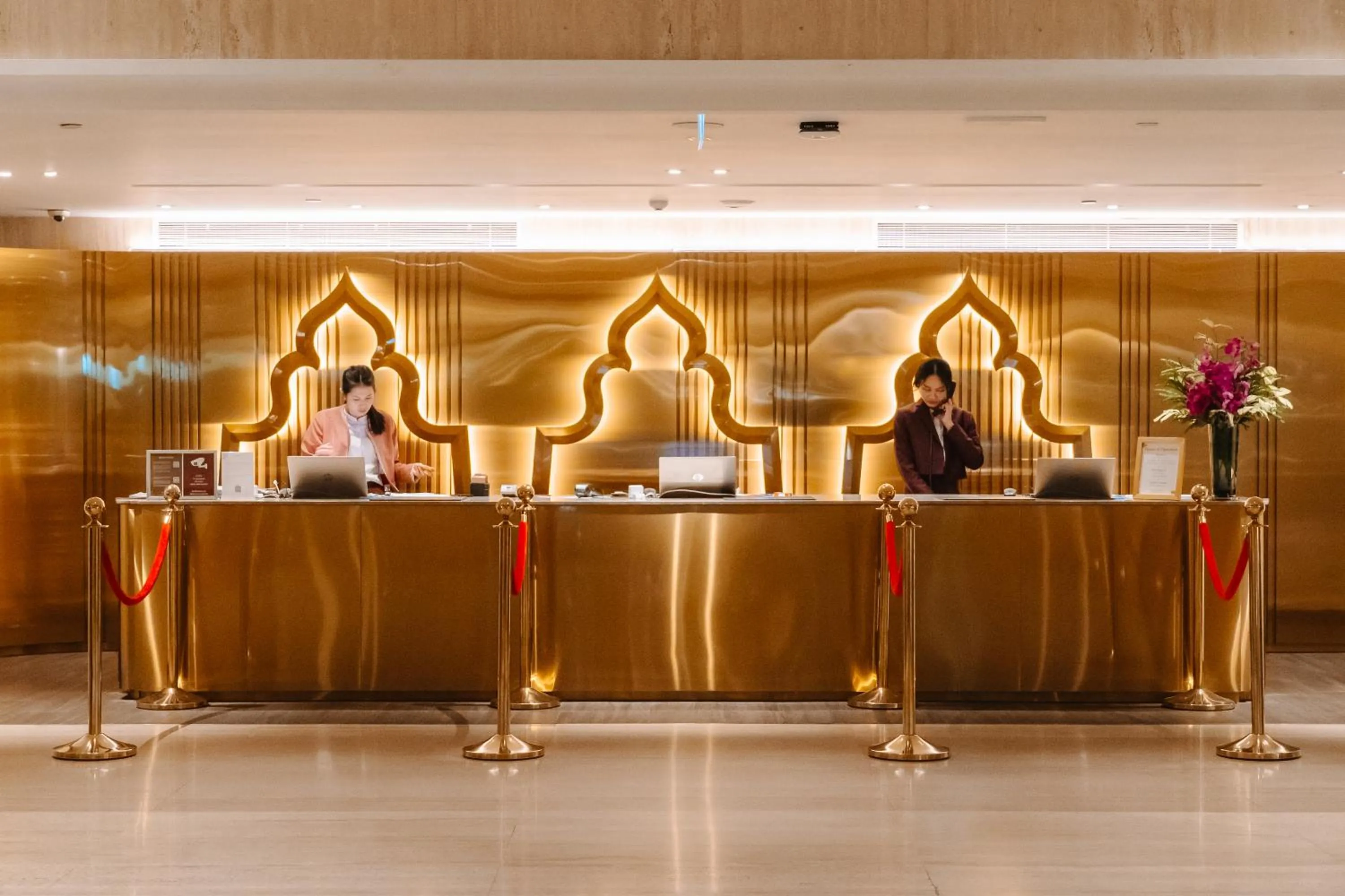 Lobby or reception in Montien Hotel Surawong Bangkok