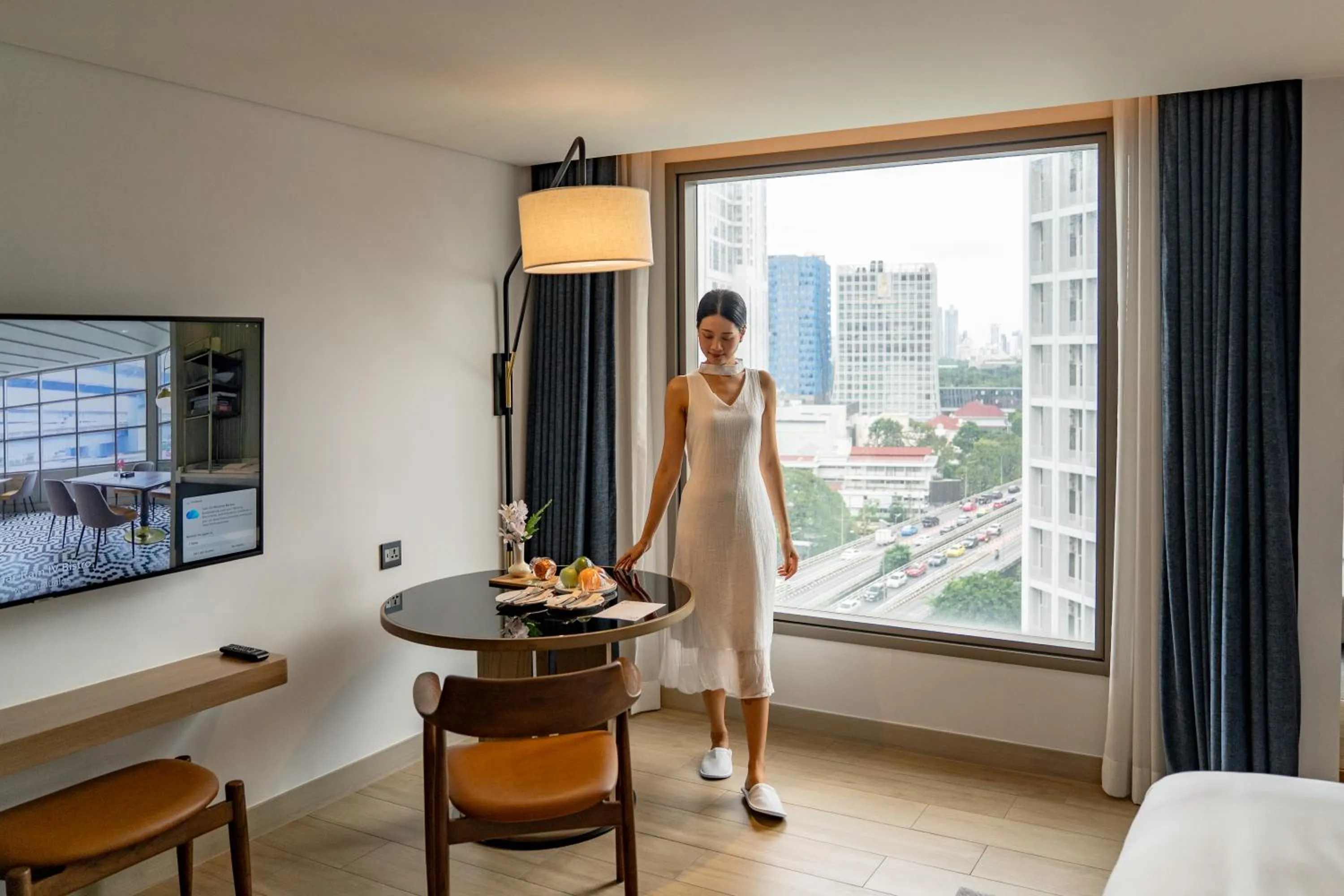 View (from property/room) in Montien Hotel Surawong Bangkok