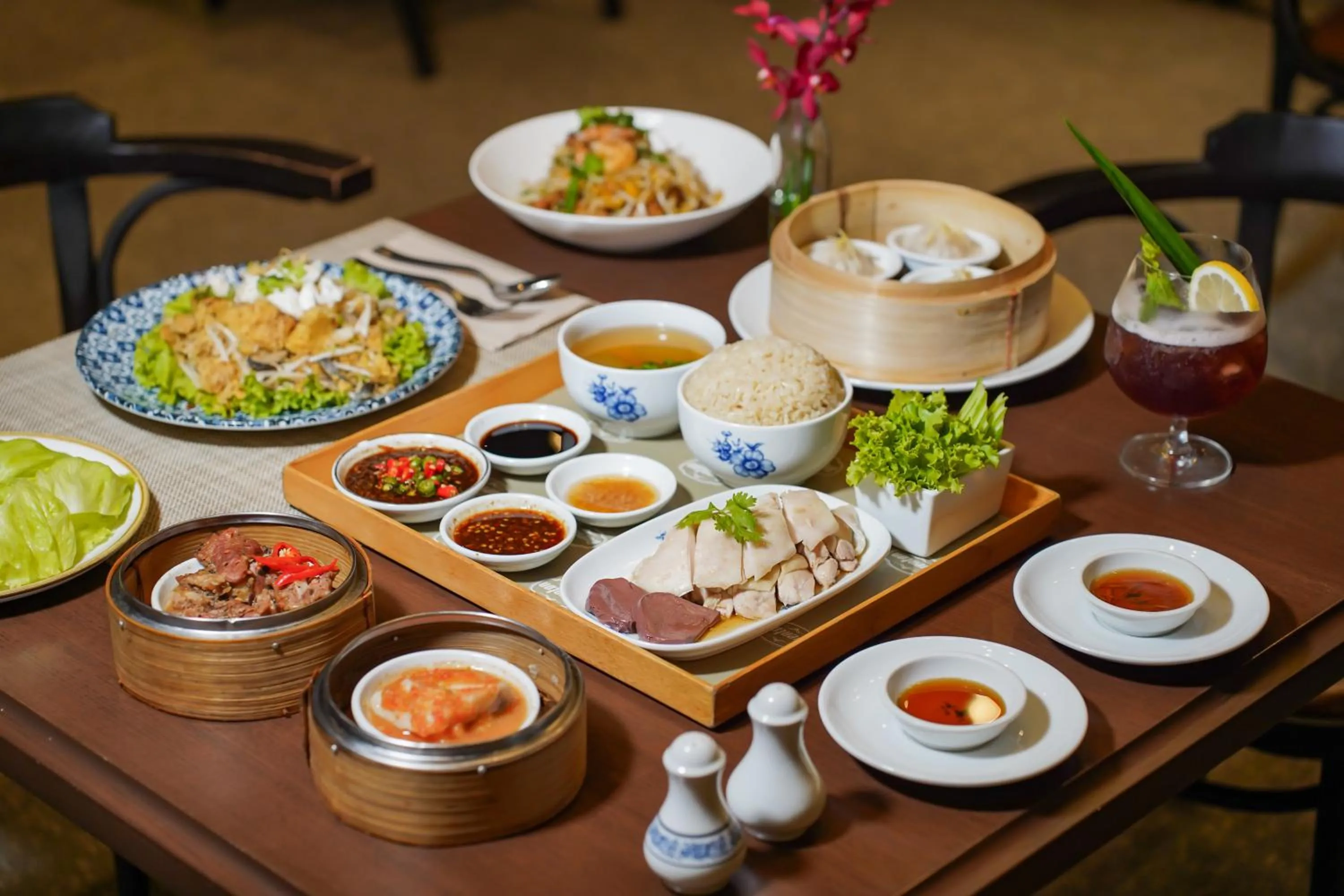 Food in Montien Hotel Surawong Bangkok