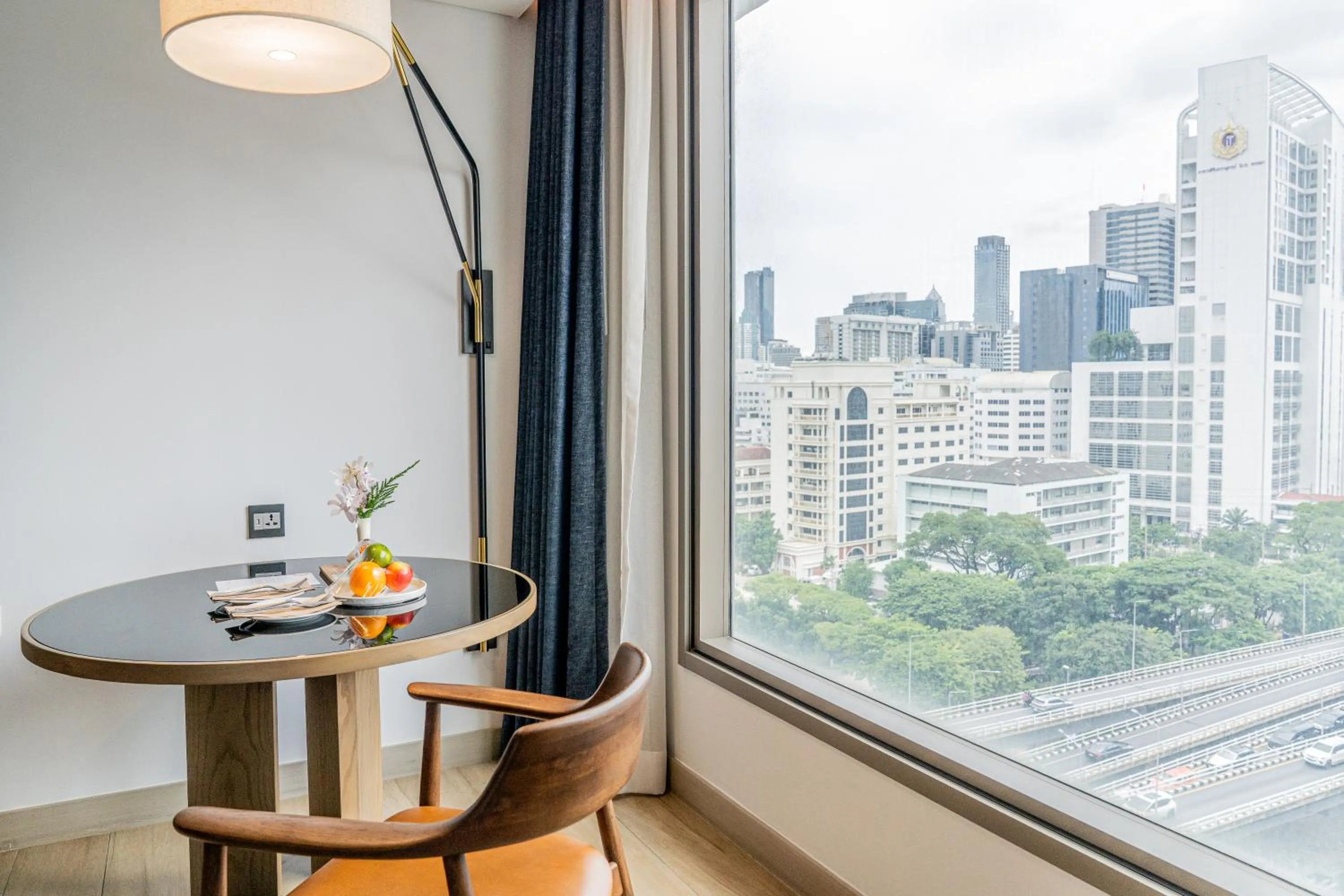 City view in Montien Hotel Surawong Bangkok