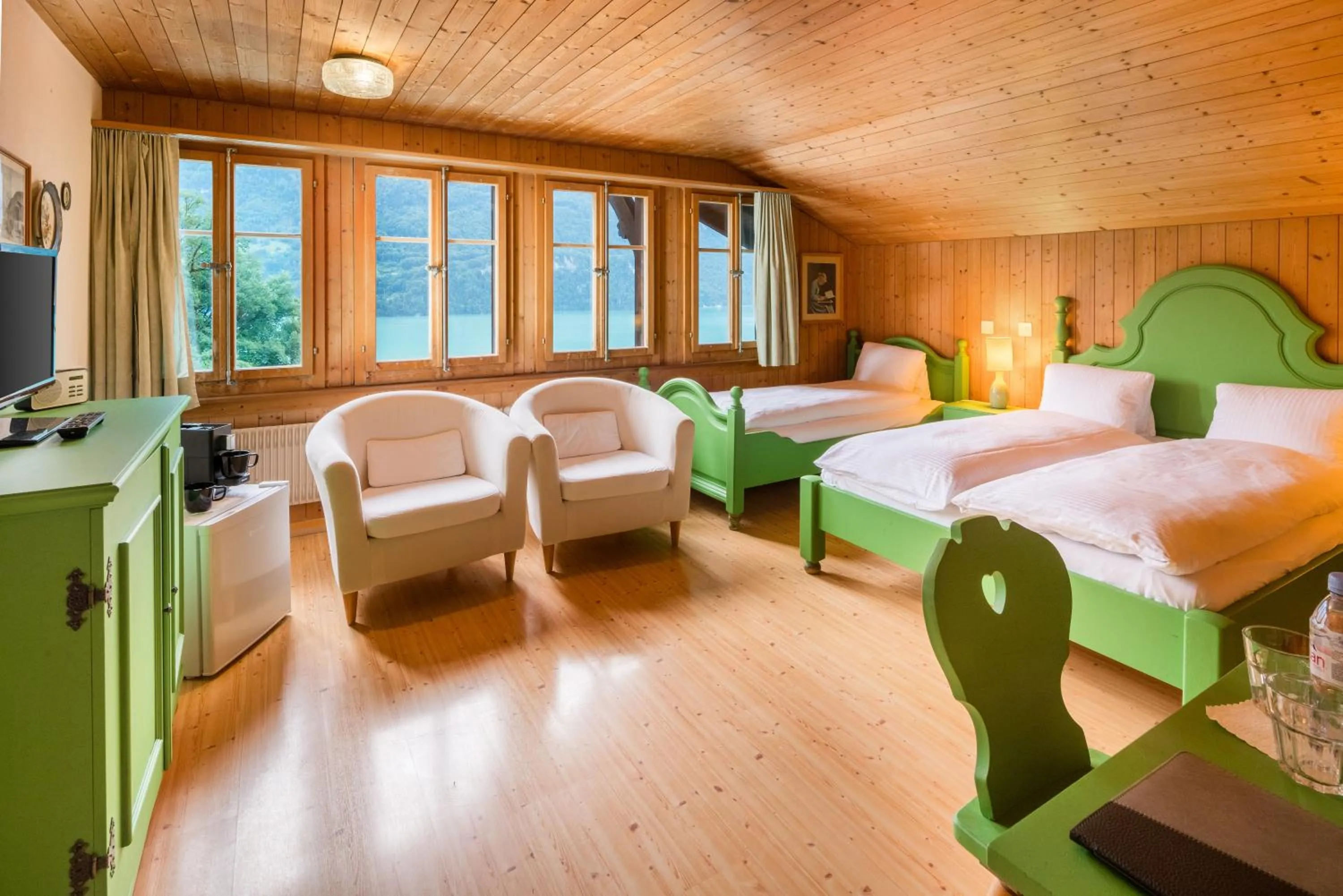 Bed in Hotel Lindenhof by Crossworld AG