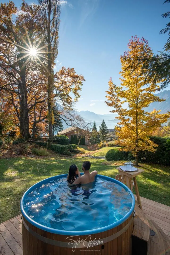 Hot Tub in Hotel Lindenhof by Crossworld AG