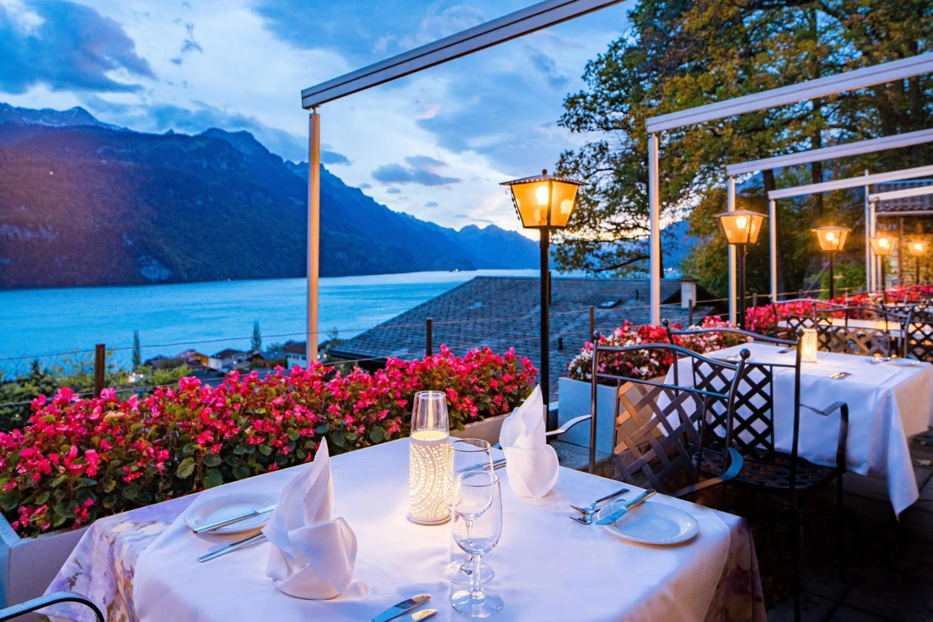 Restaurant/places to eat in Hotel Lindenhof by Crossworld AG