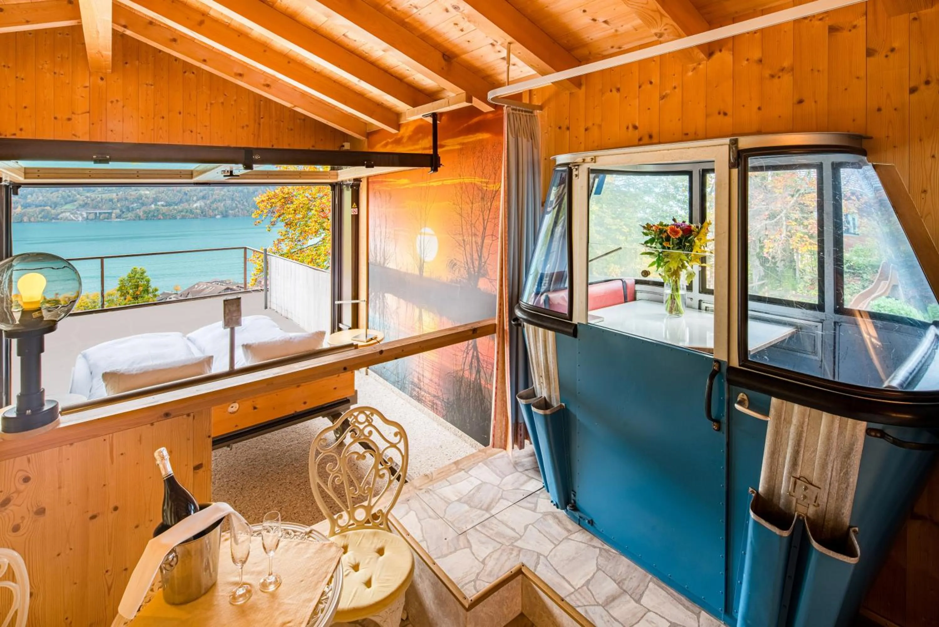 Seating area in Hotel Lindenhof by Crossworld AG