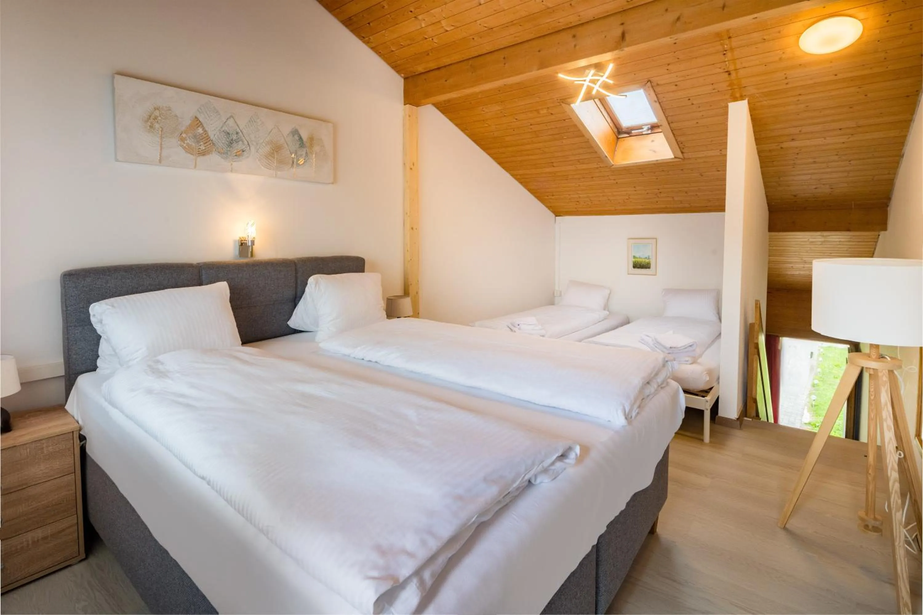 Bed in Hotel Lindenhof by Crossworld AG