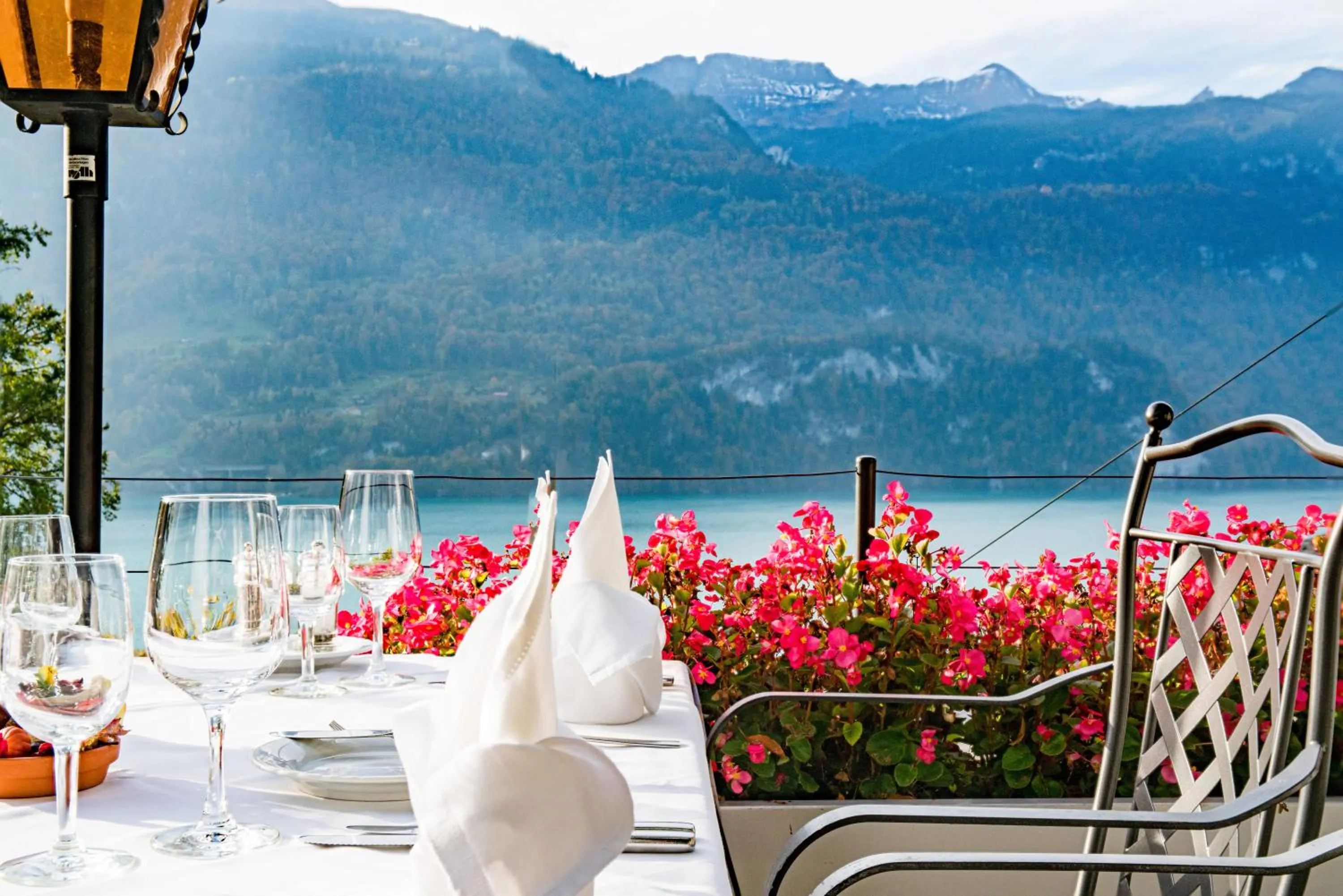 Restaurant/places to eat in Hotel Lindenhof by Crossworld AG