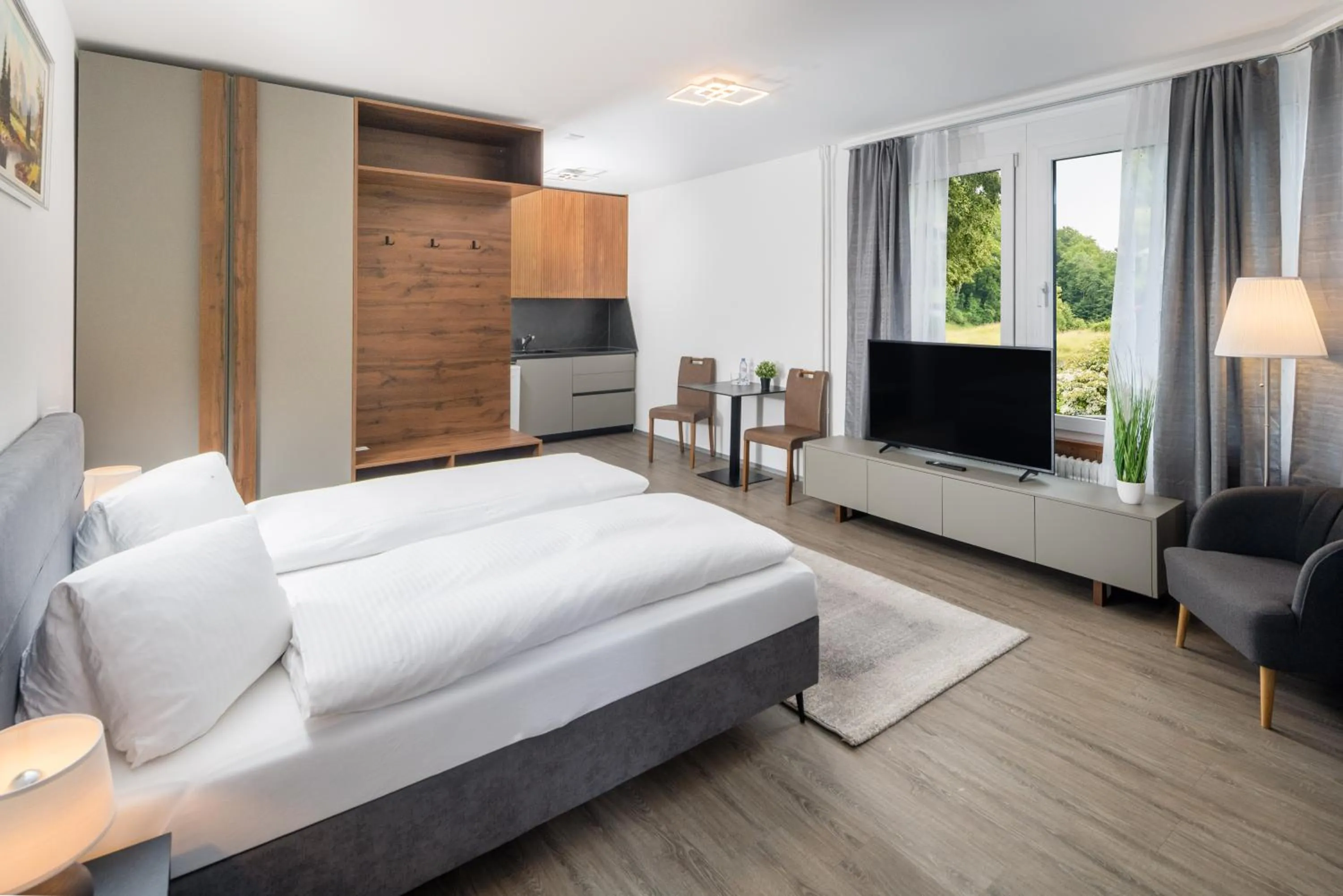 Bed in Hotel Lindenhof by Crossworld AG
